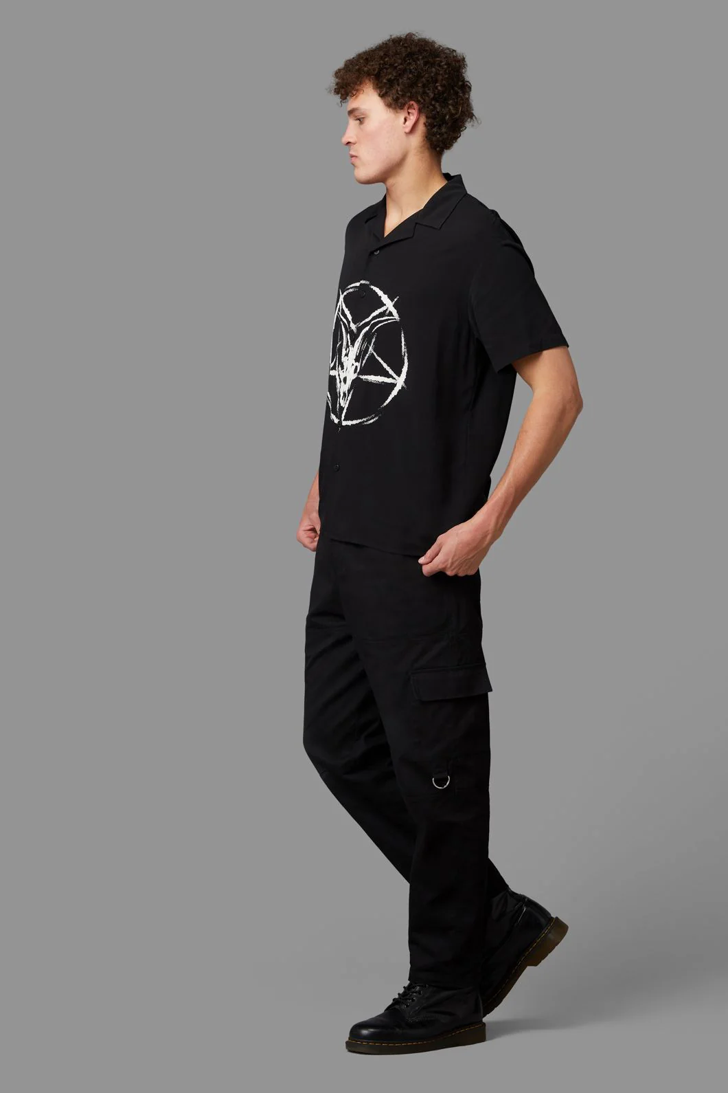 Baphomet Short Sleeve Shirt - Image 8