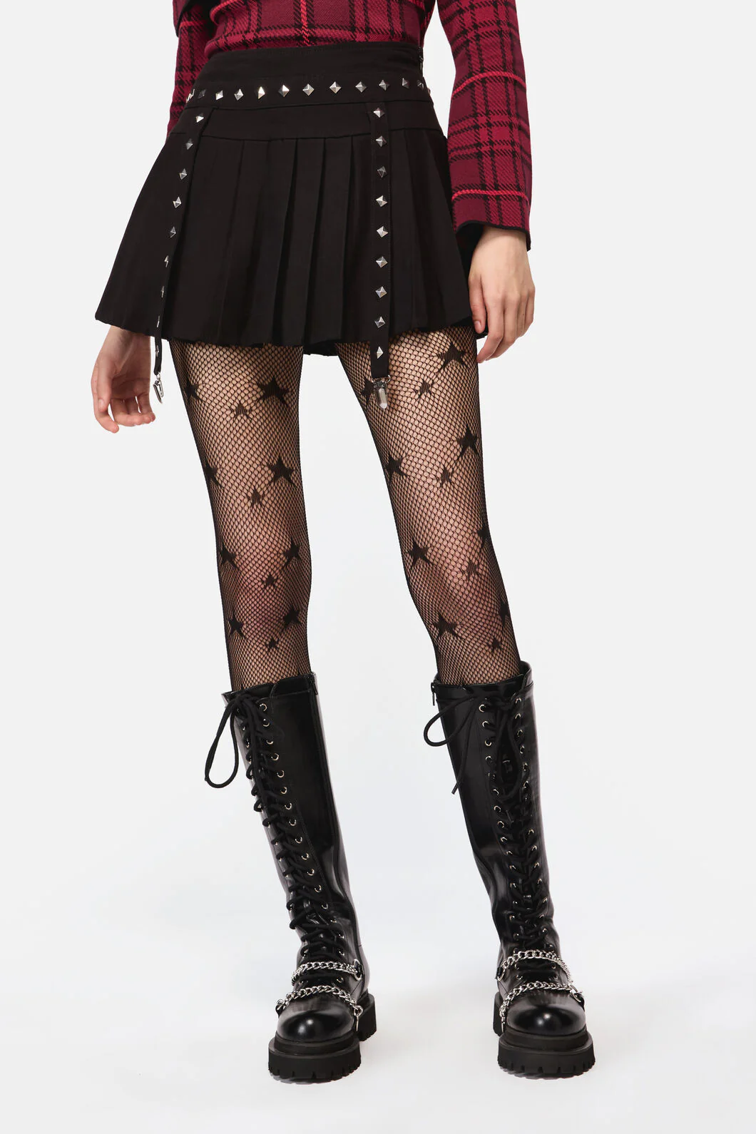 Barb Stud Trim Skort - Image 2