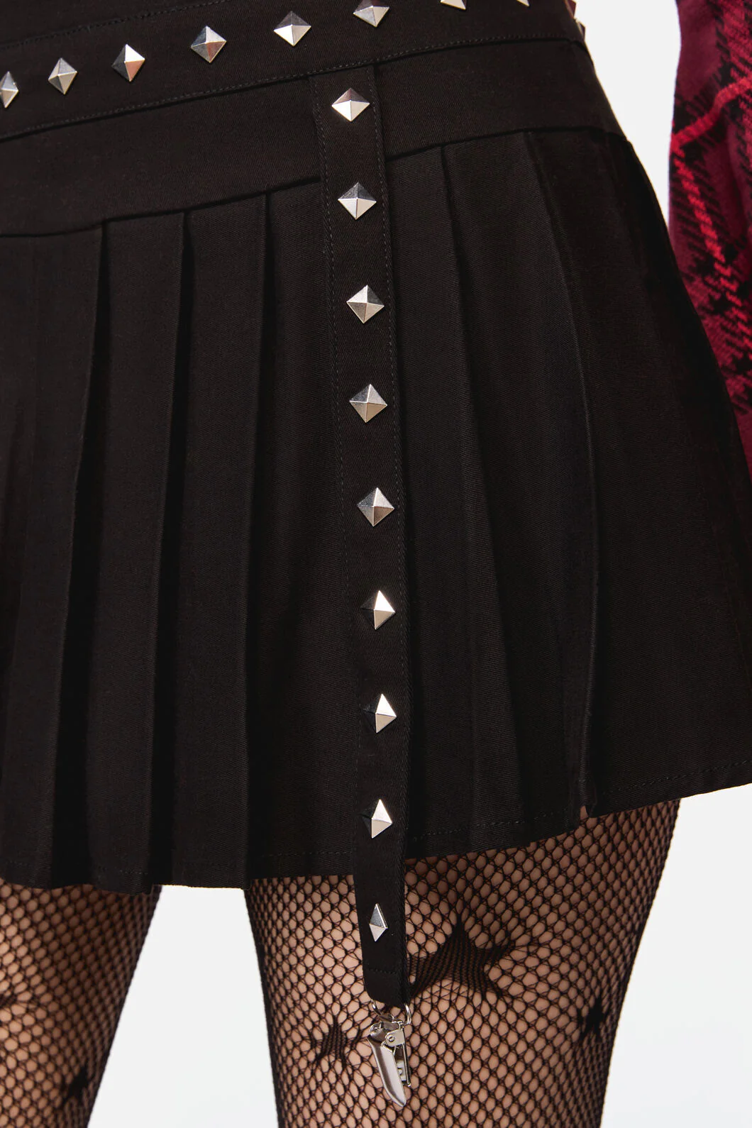 Barb Stud Trim Skort - Image 5