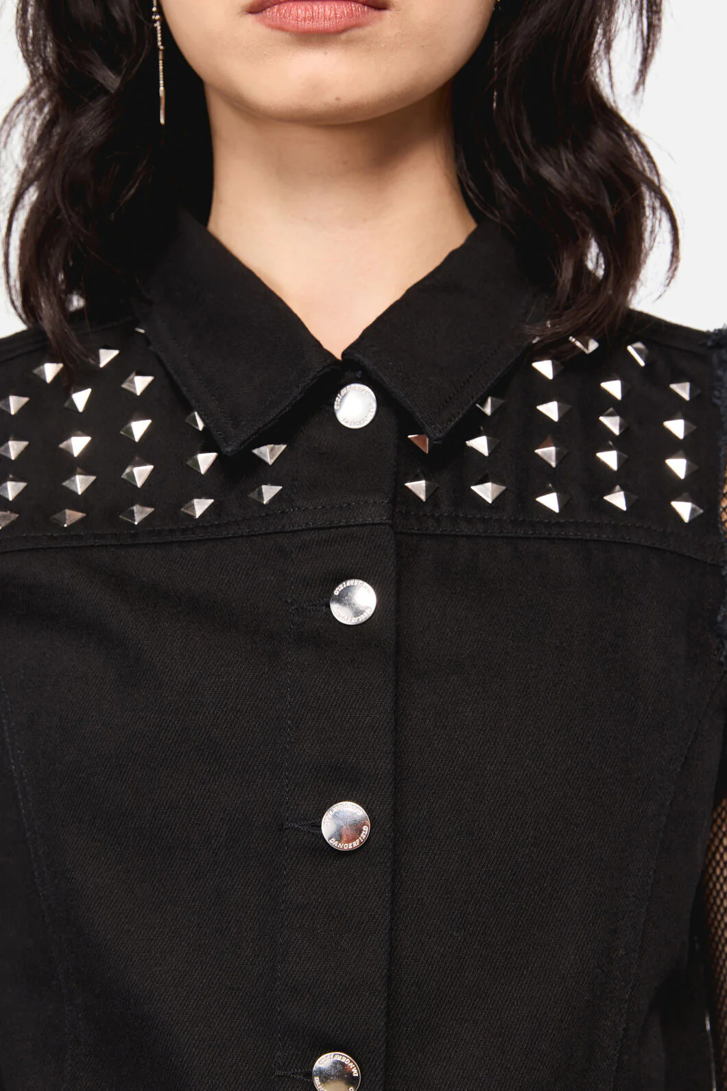 Barb Stud Trim Vest - Image 6