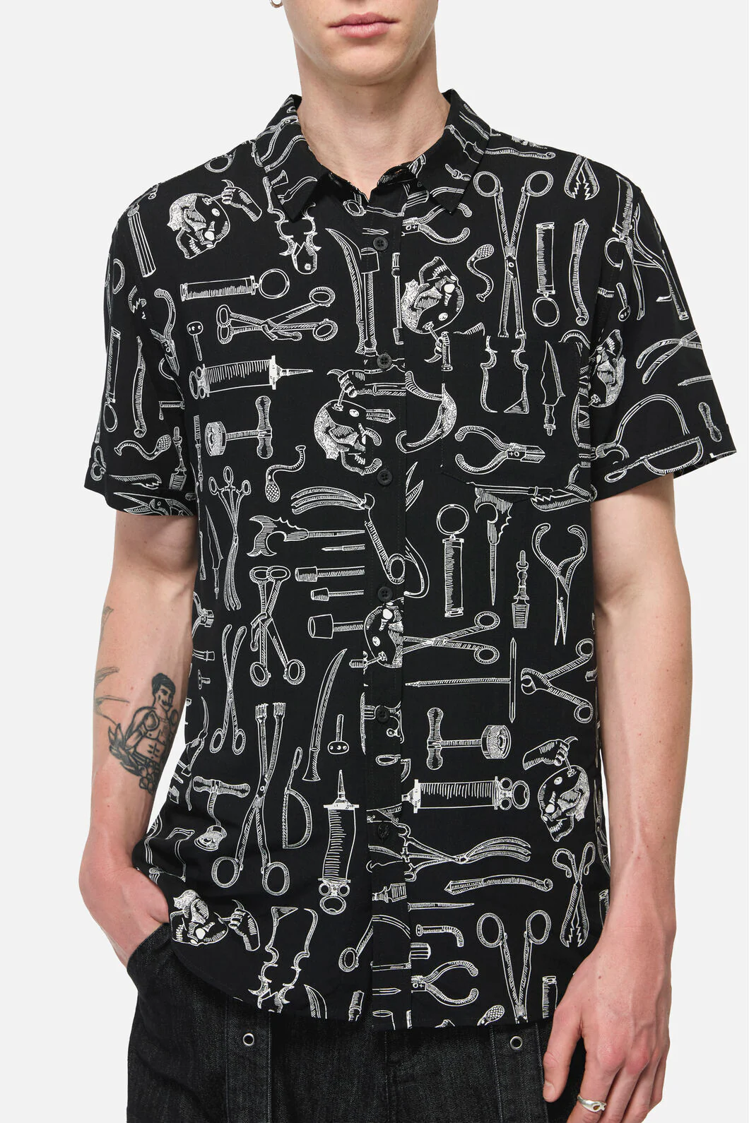 Barbaric Goth SS Shirt - Image 4