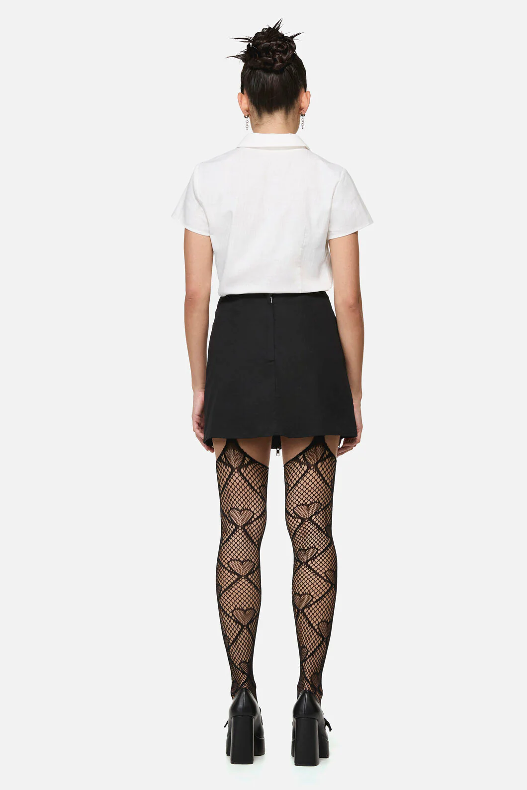 Barbaric Goth Zip Skort - Image 7