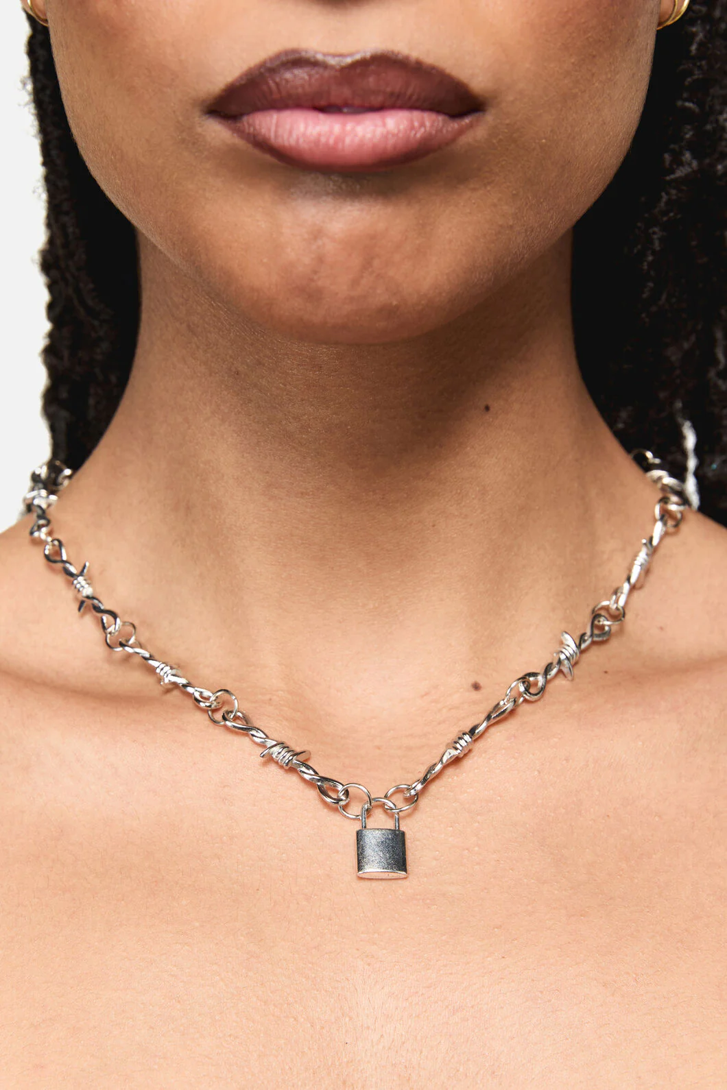 Barbed Lock Necklace - Image 2