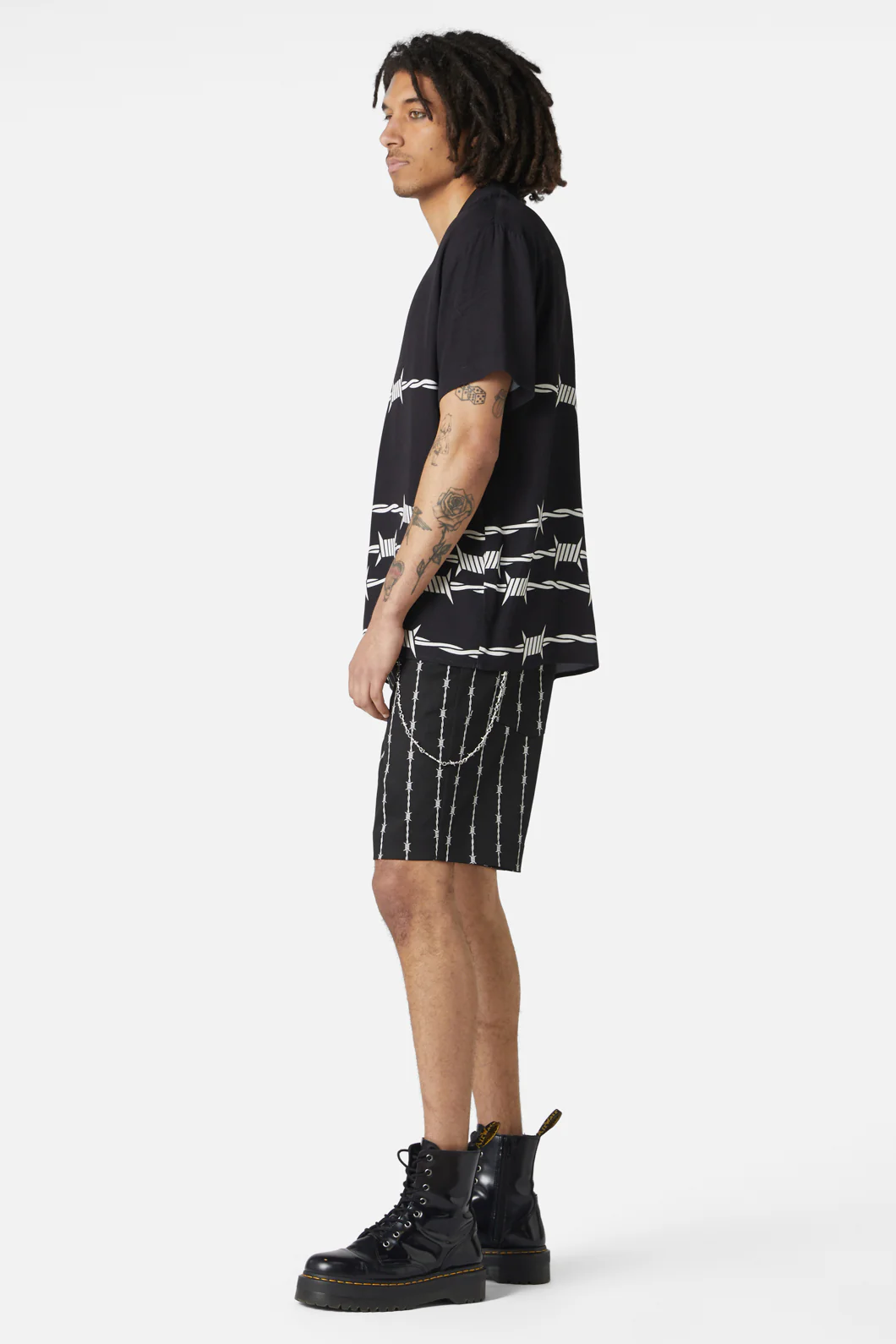 Barbed Wire Border SS Shirt - Image 4