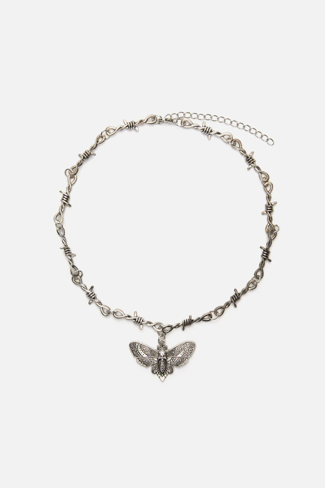 Barbed Wire Moth Necklace - Image 3