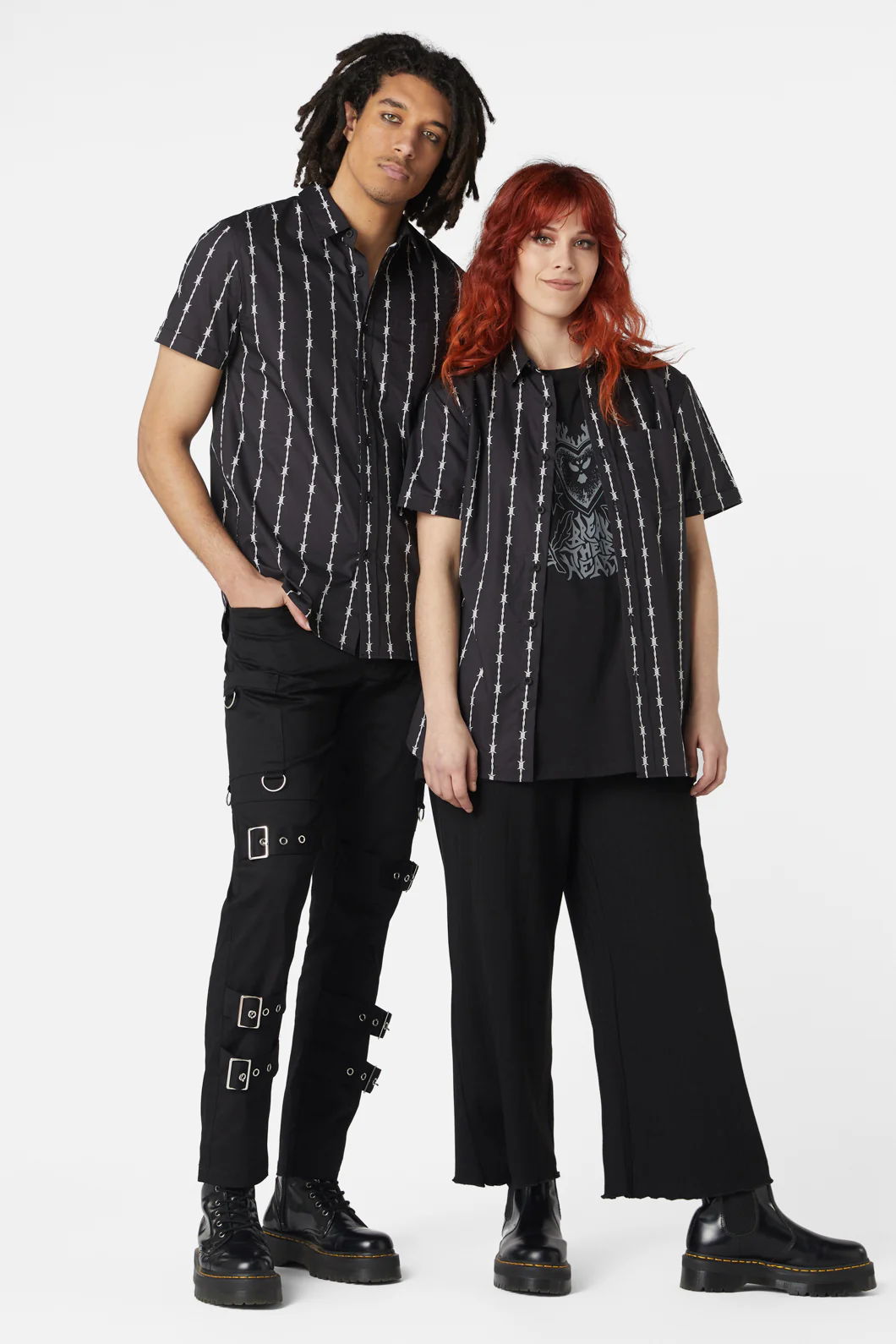 Barbed Wire Short Sleeve Shirt - Image 2