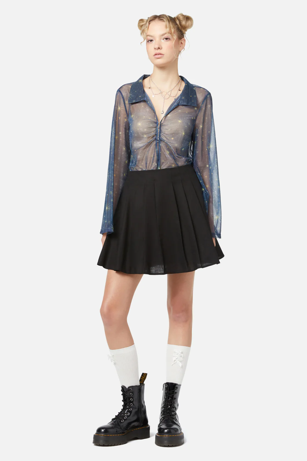 Basic Starlight Pleated Skirt - Image 2