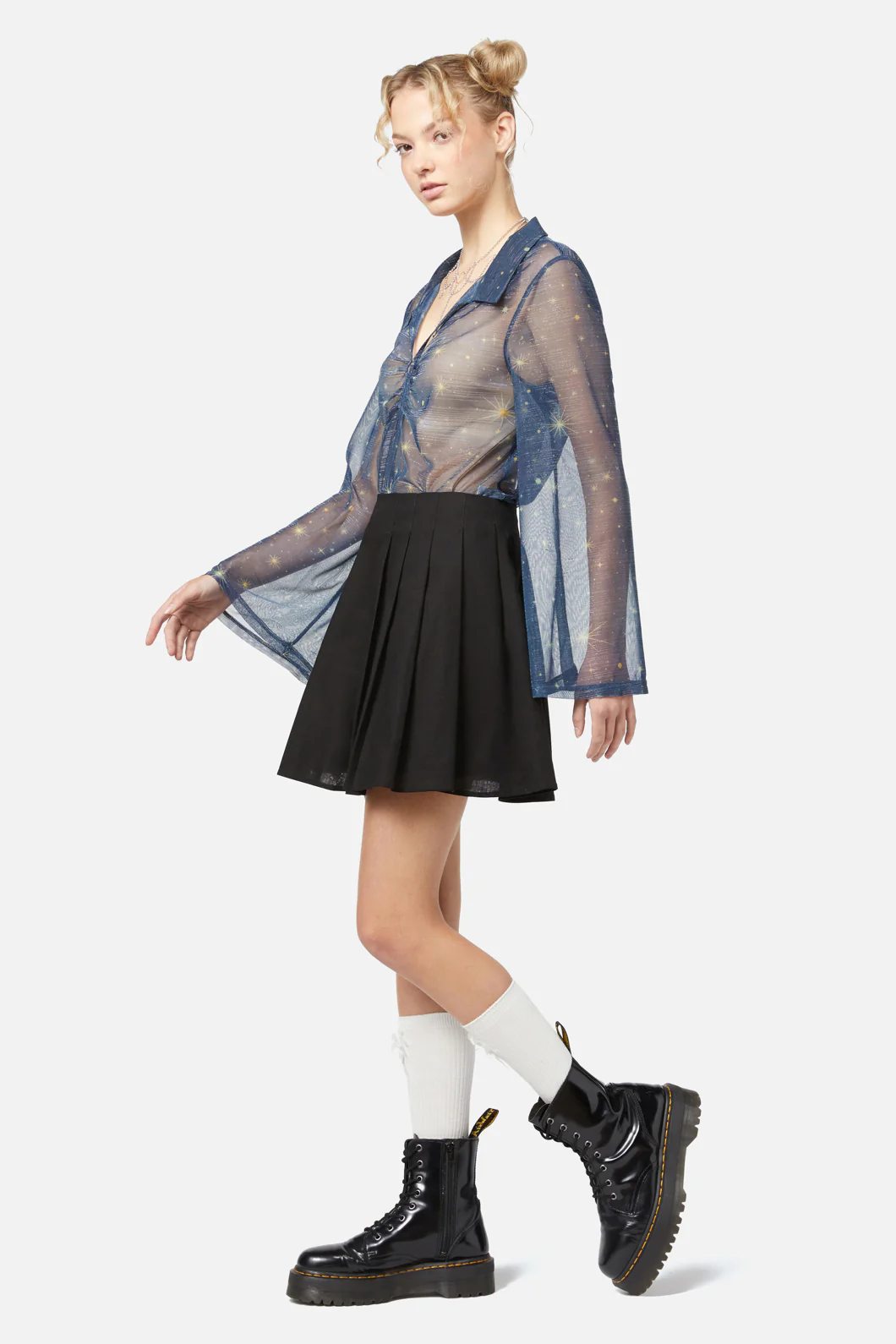 Basic Starlight Pleated Skirt - Image 3