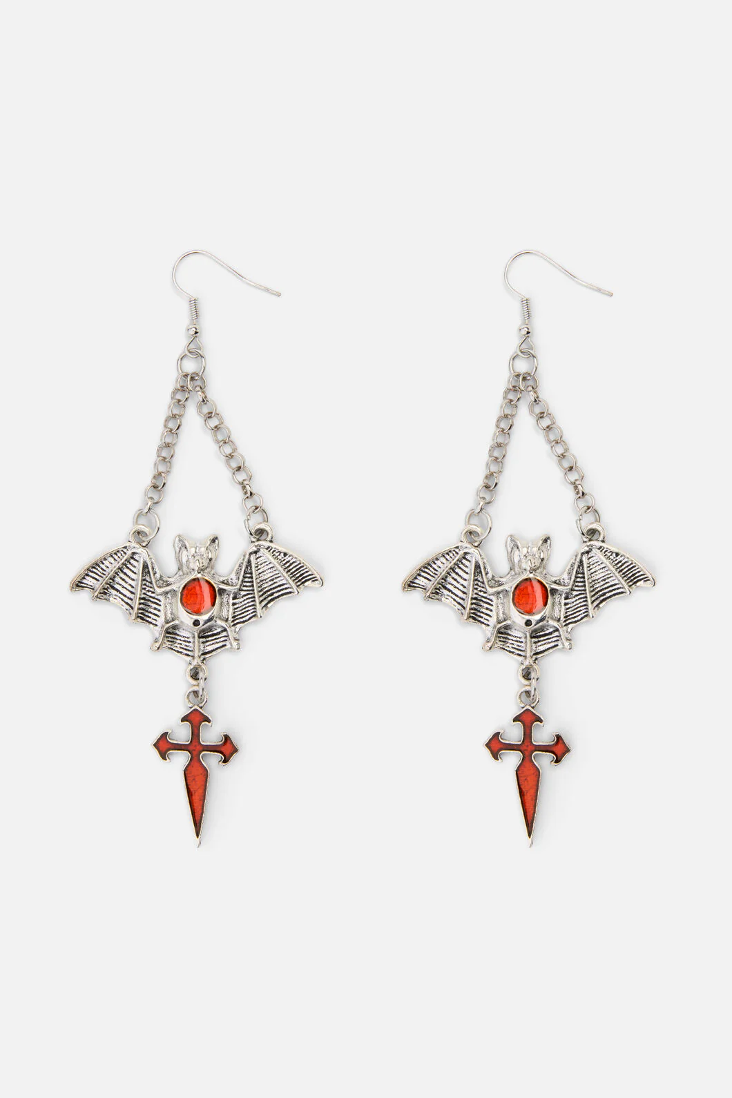 Bat Cross Earring - Image 3