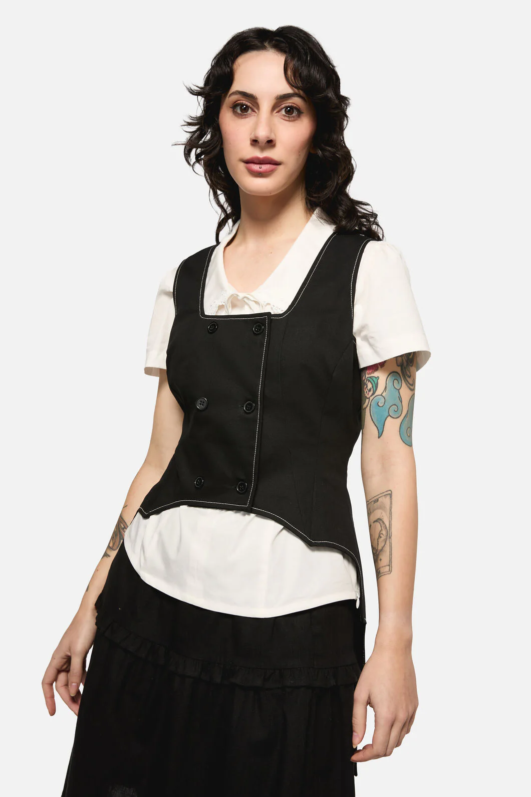 Bat Wing Tail Waist Coat - Image 4