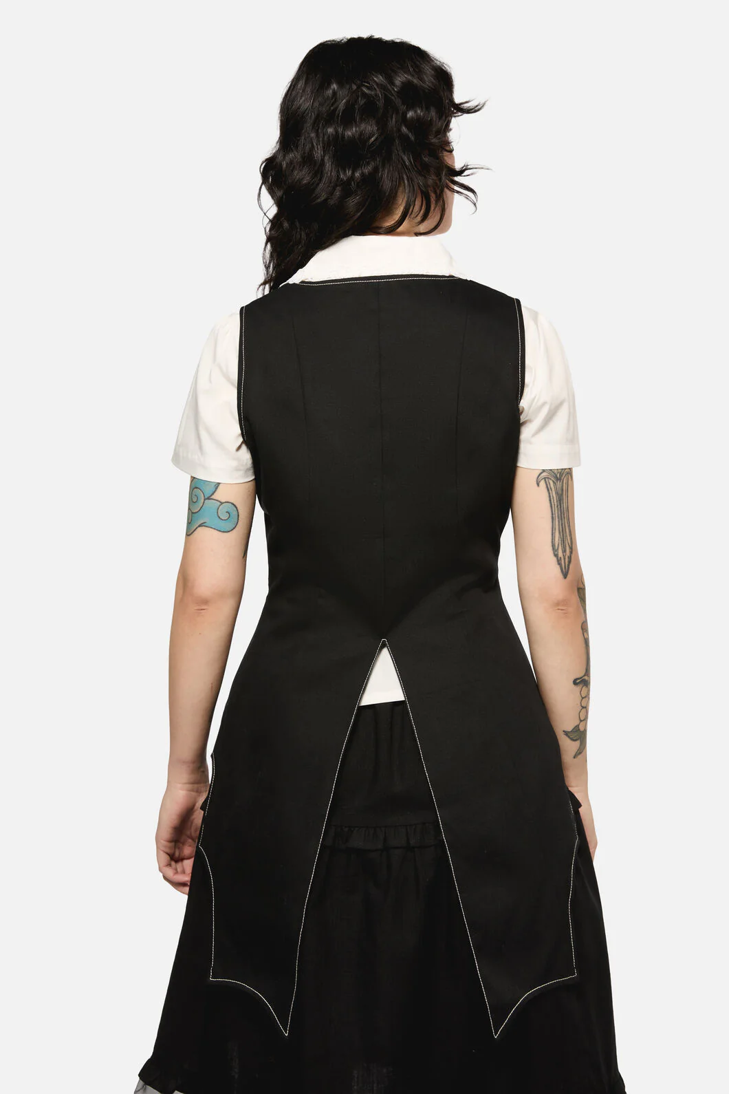 Bat Wing Tail Waist Coat - Image 5