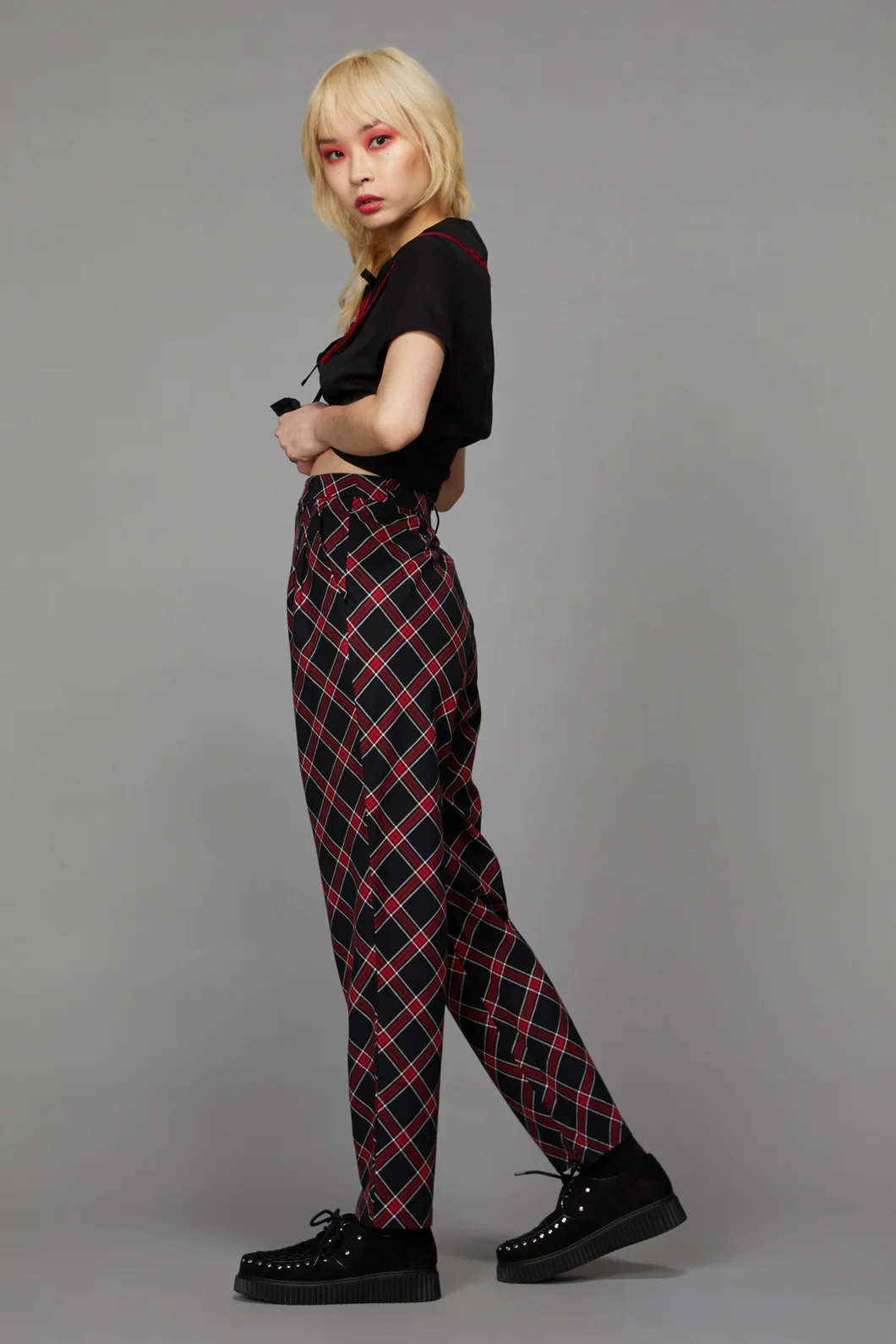 Batty Goth Tartan Pant - Image 3