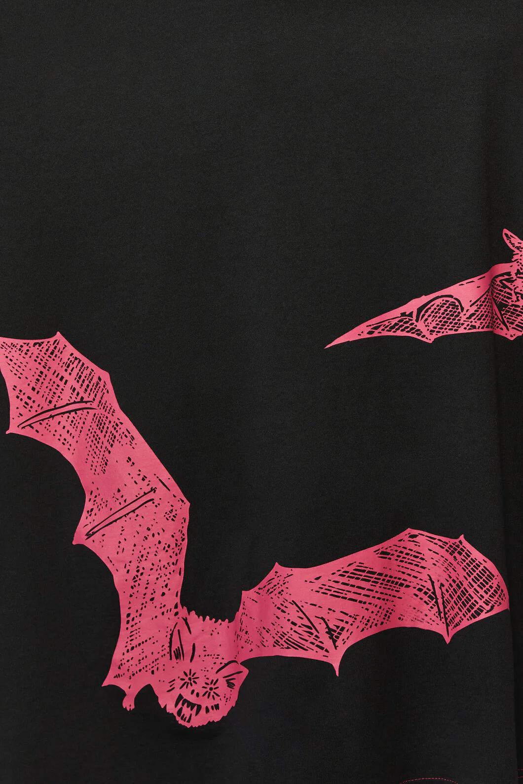 Batz Print Goth Oversized Tee - Image 5