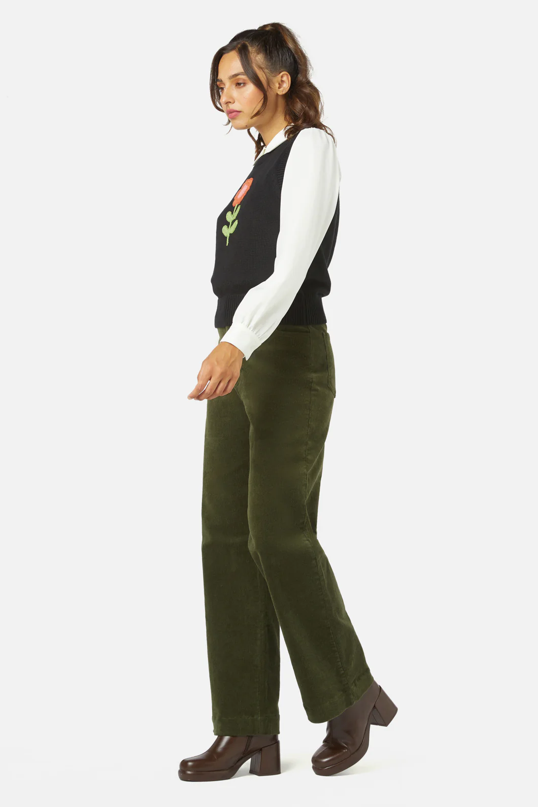 Belle Emb Knit Vest - Image 3