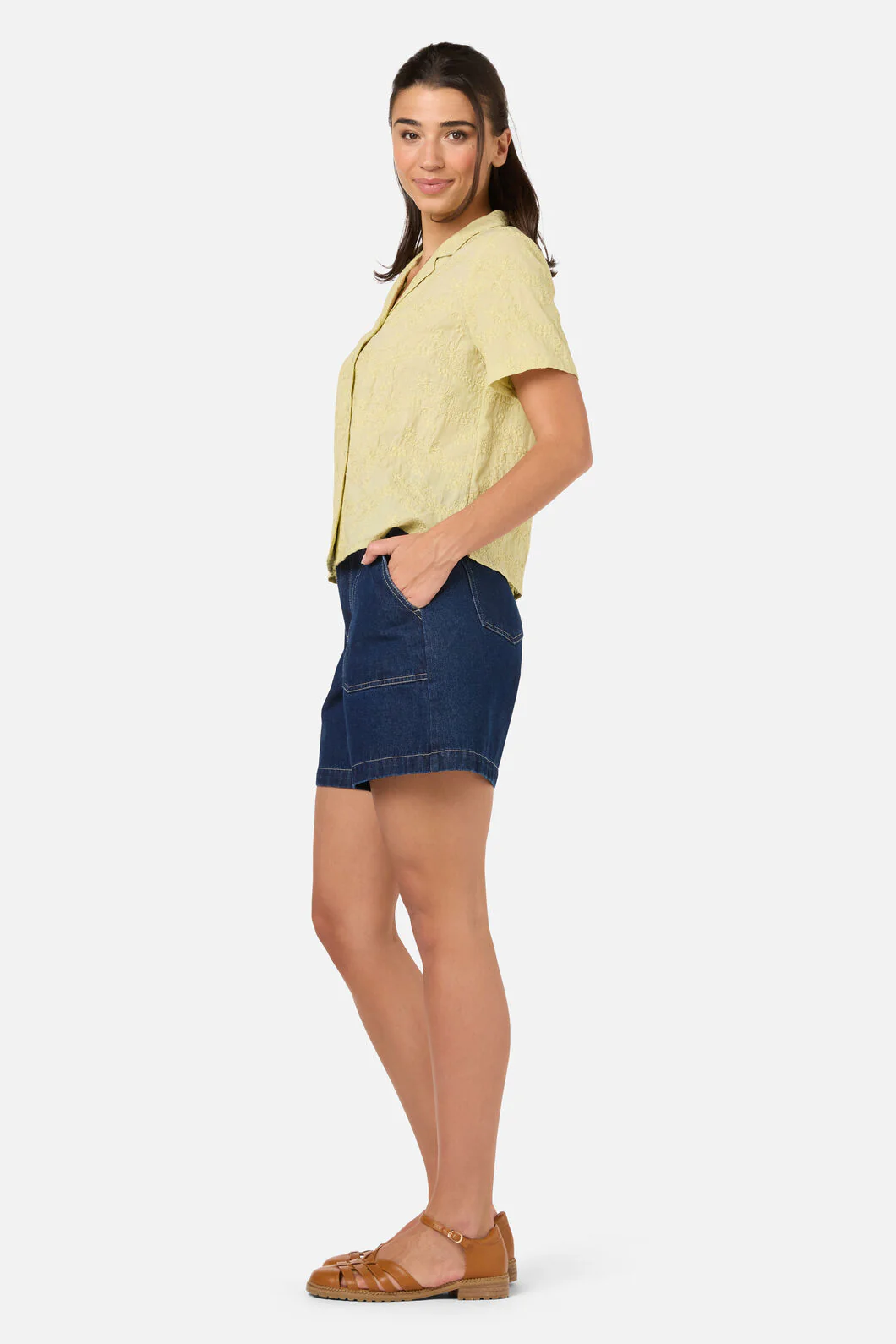 Bianca Broderie Floral Shirt - Image 8