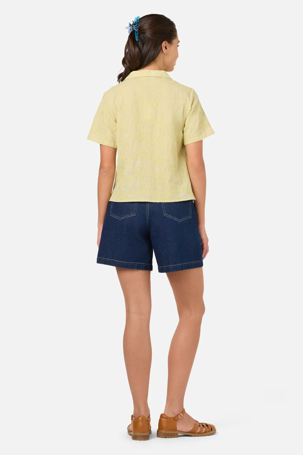 Bianca Broderie Floral Shirt - Image 9
