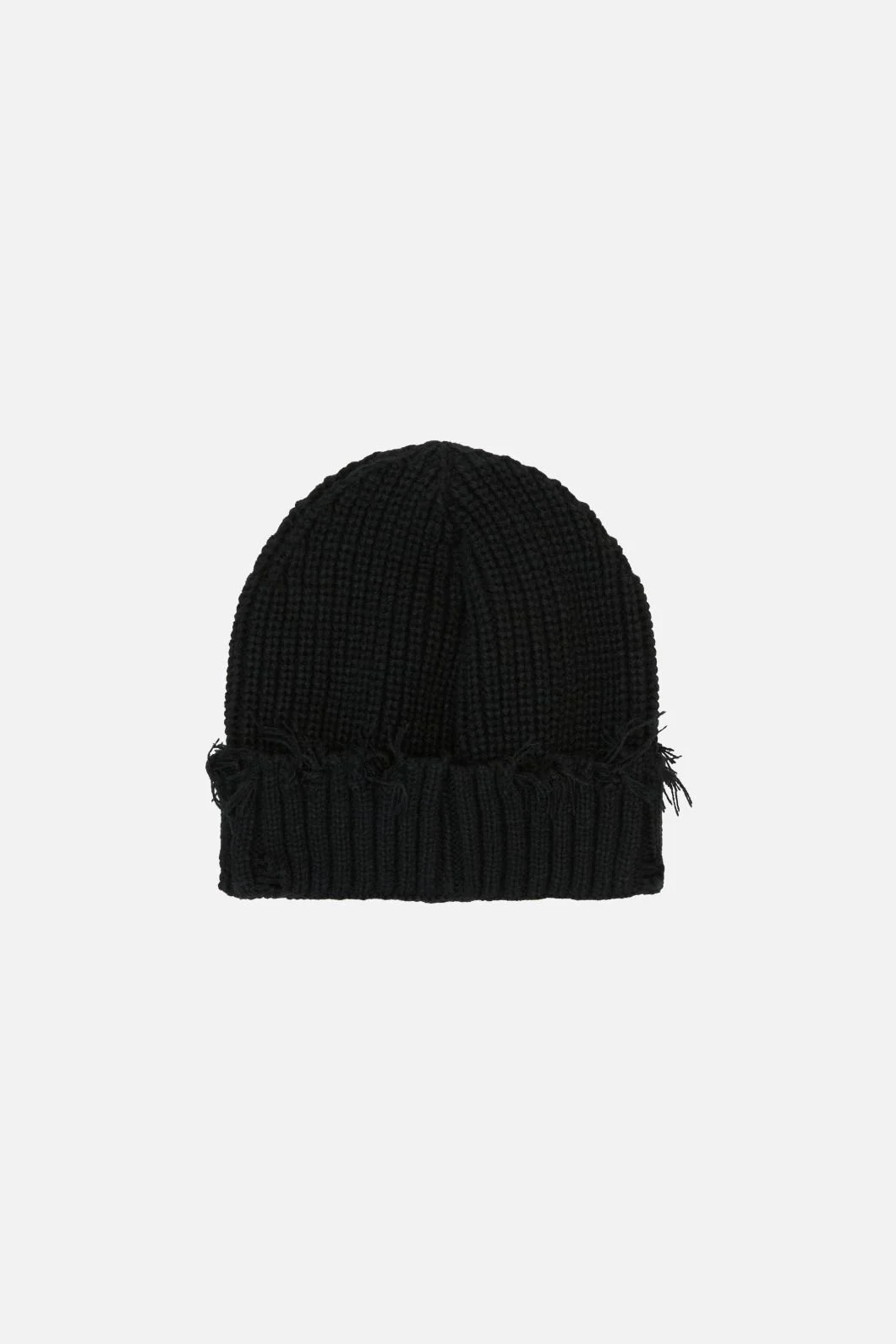 Black Cross Charm Beanie - Image 2