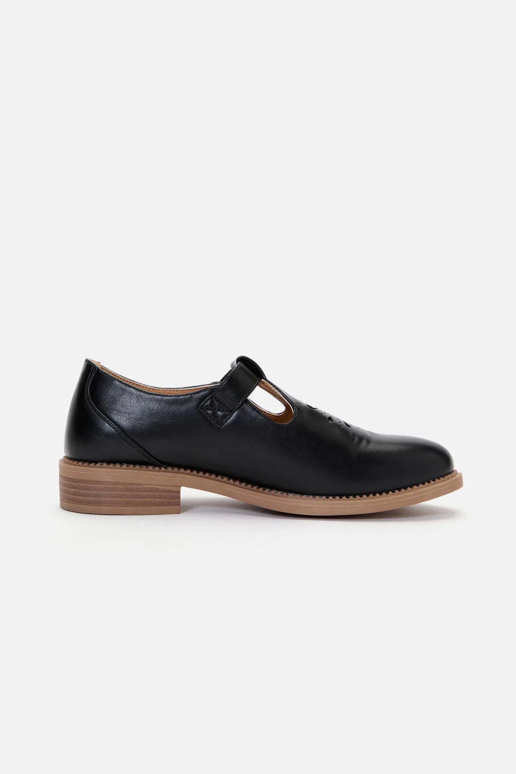 Black Cut Out Shoe - Image 3