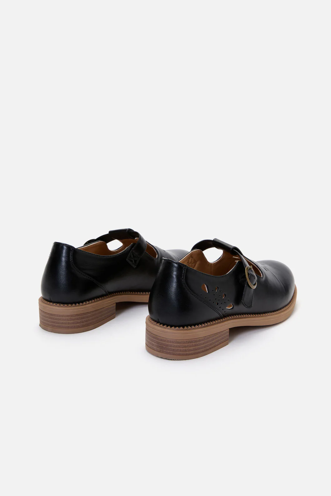 Black Cut Out Shoe - Image 4