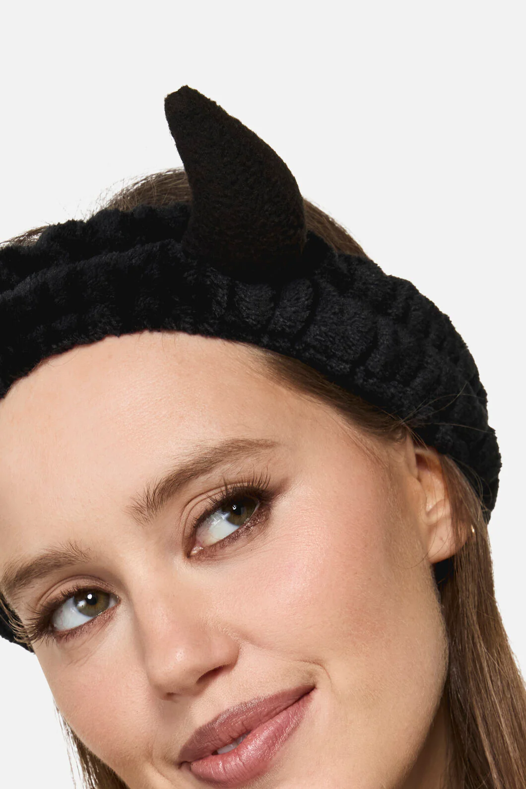 Black Devil Horns Beautyband - Image 2