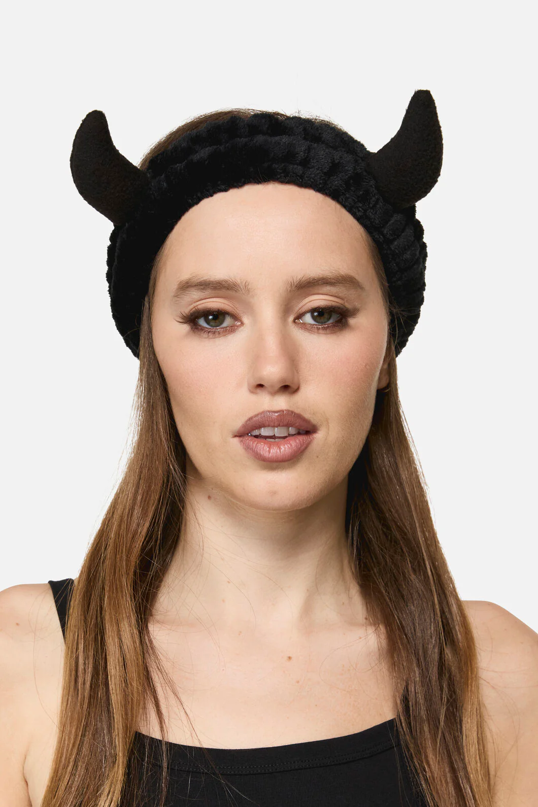 Black Devil Horns Beautyband - Image 3