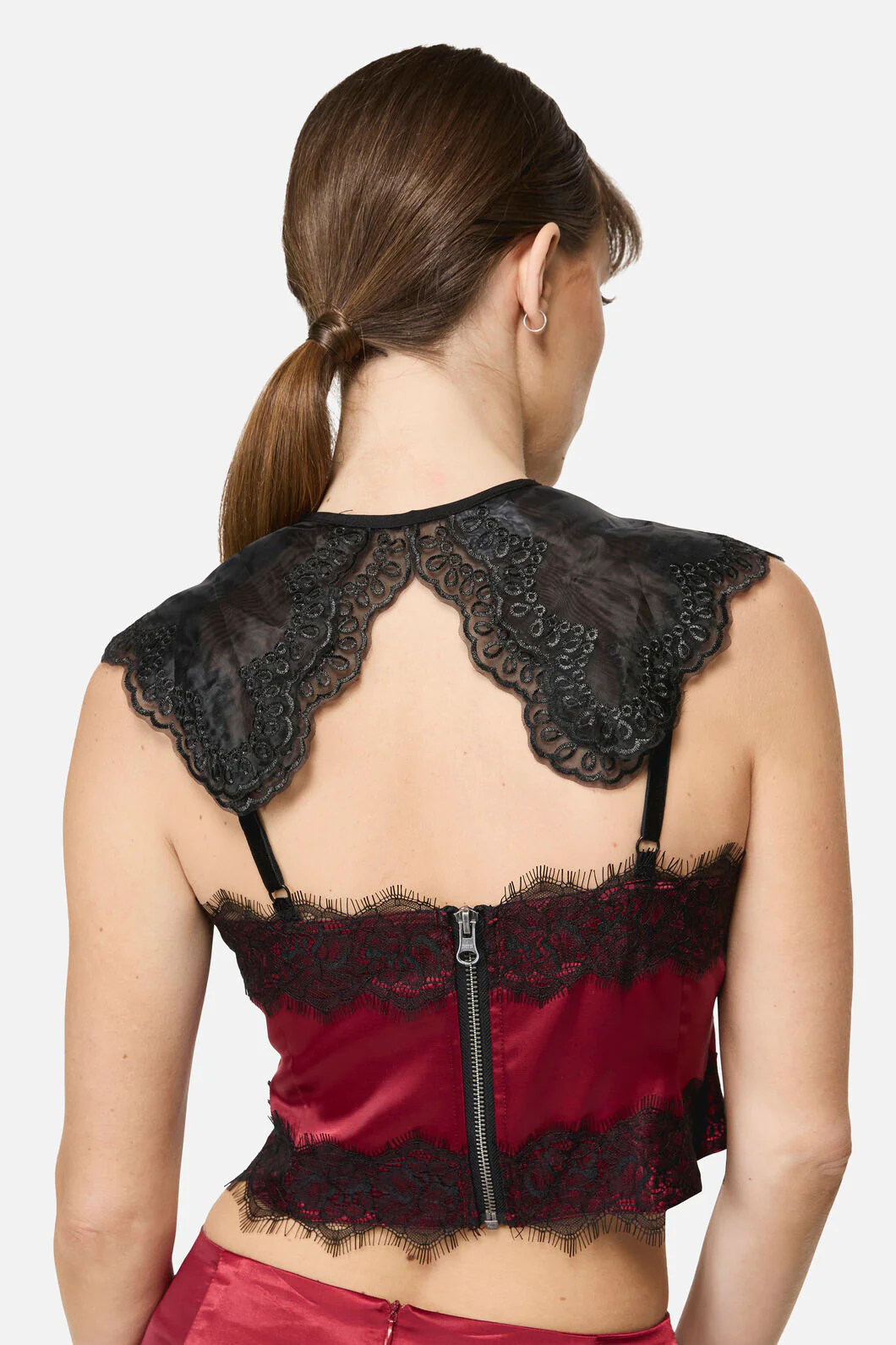 Black Lace Collar - Image 4