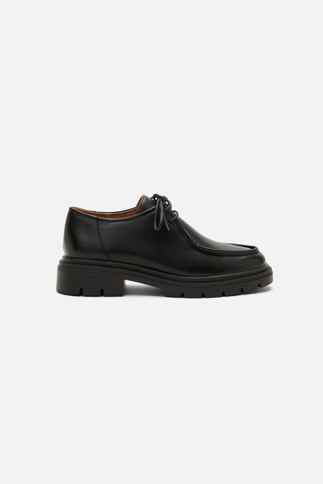 Black Lace Up Brogue - Image 2