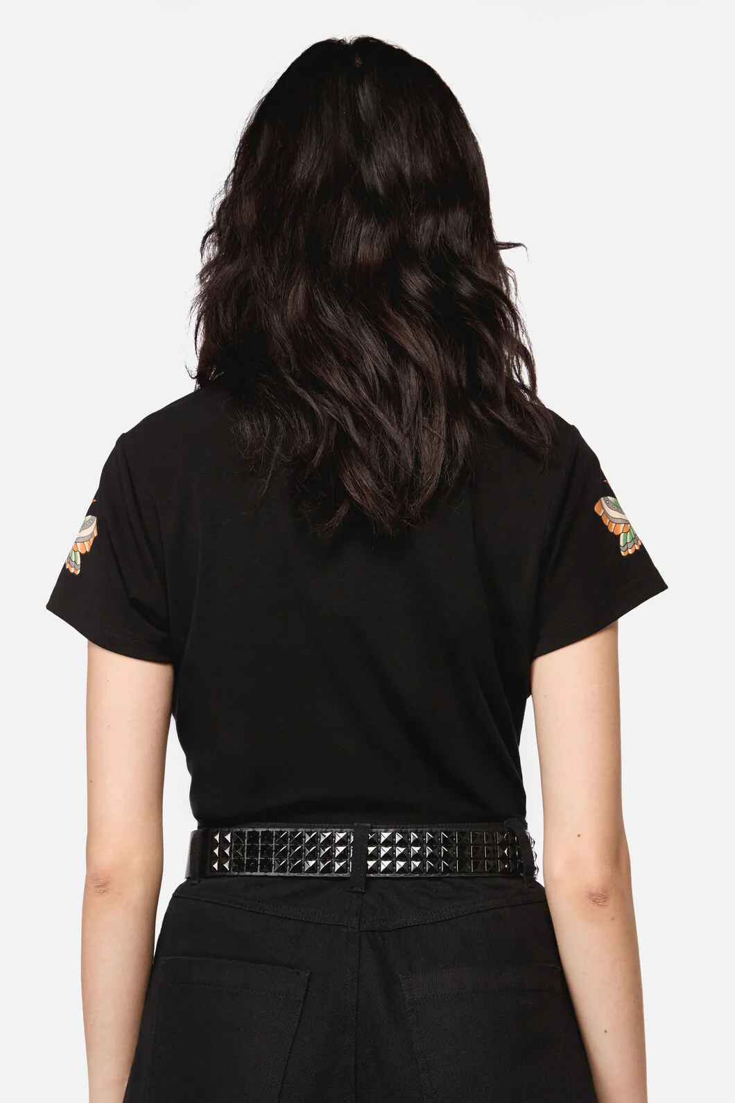 Black Pyramid Stud Belt - Image 4