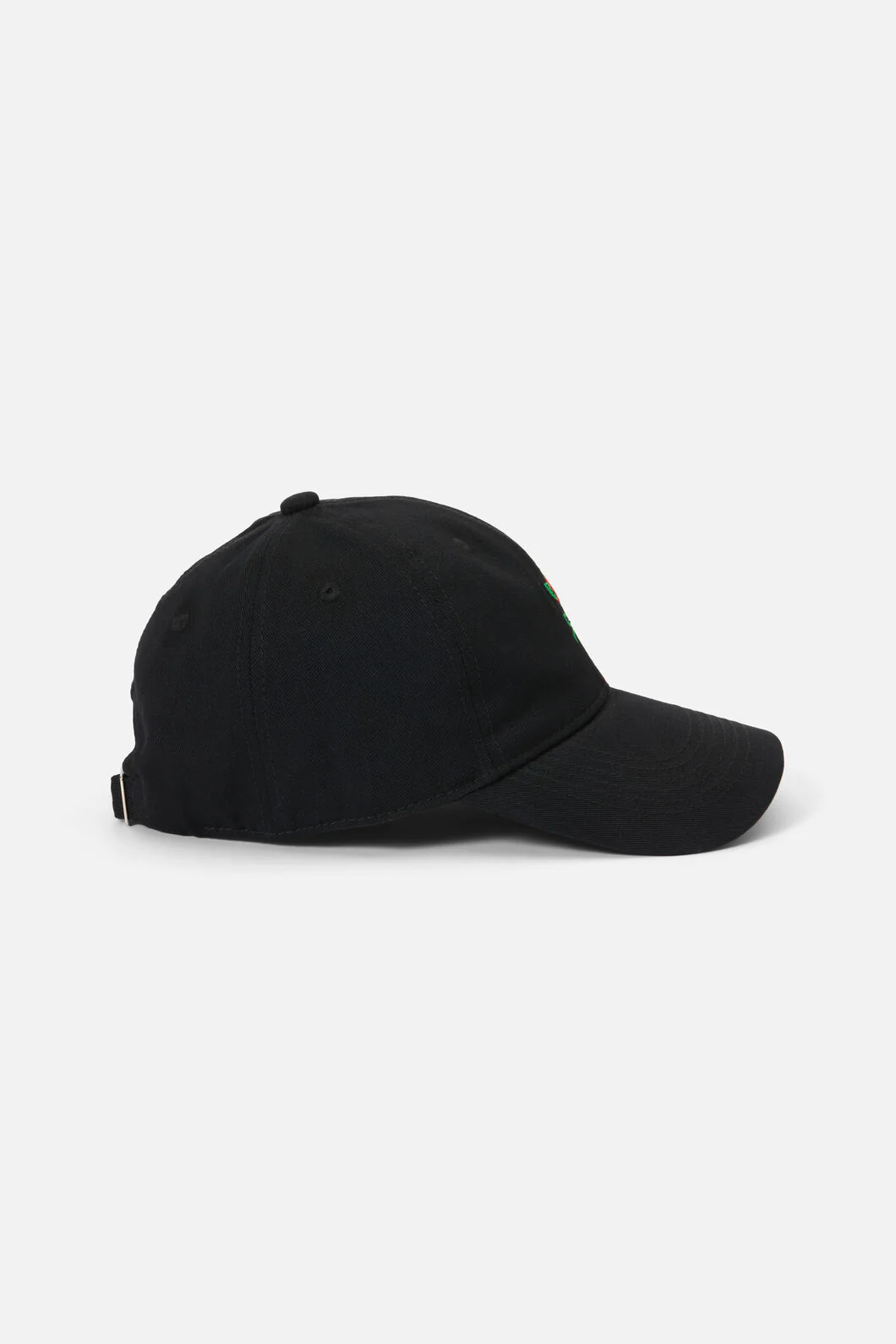 Black Rose Embroidered Cap - Image 2