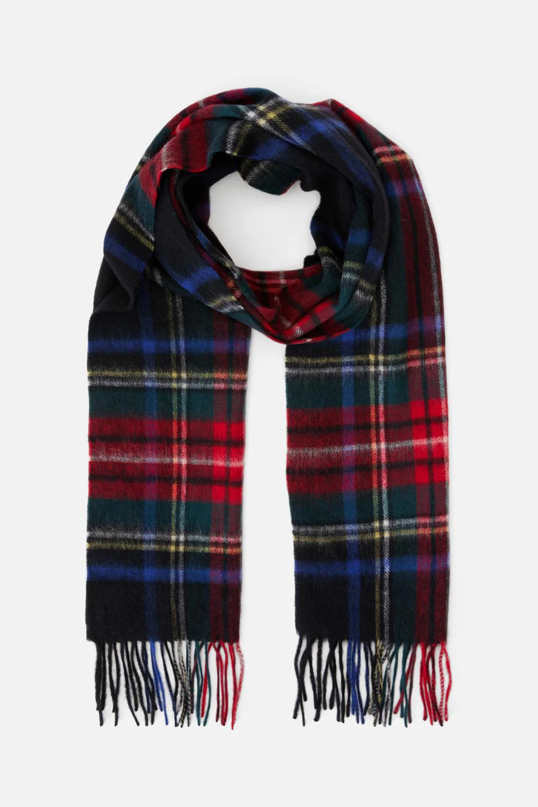 Black Tartan Scarf - Image 5