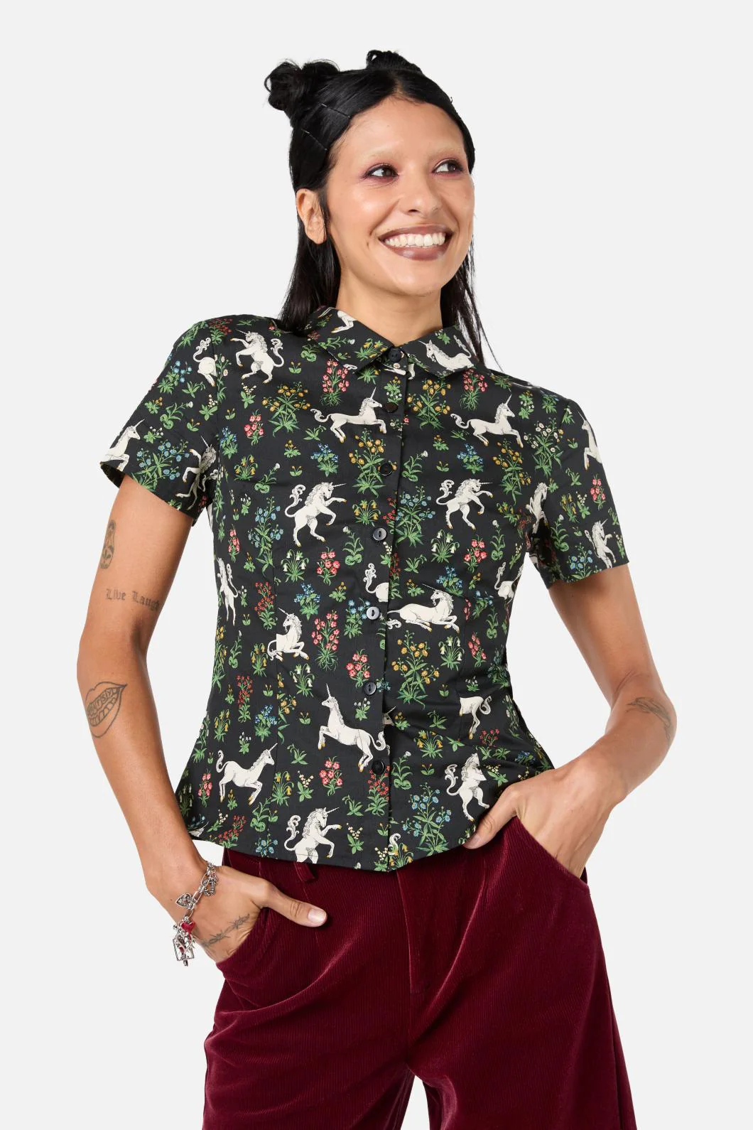 Blessing Printed Blouse - Image 2