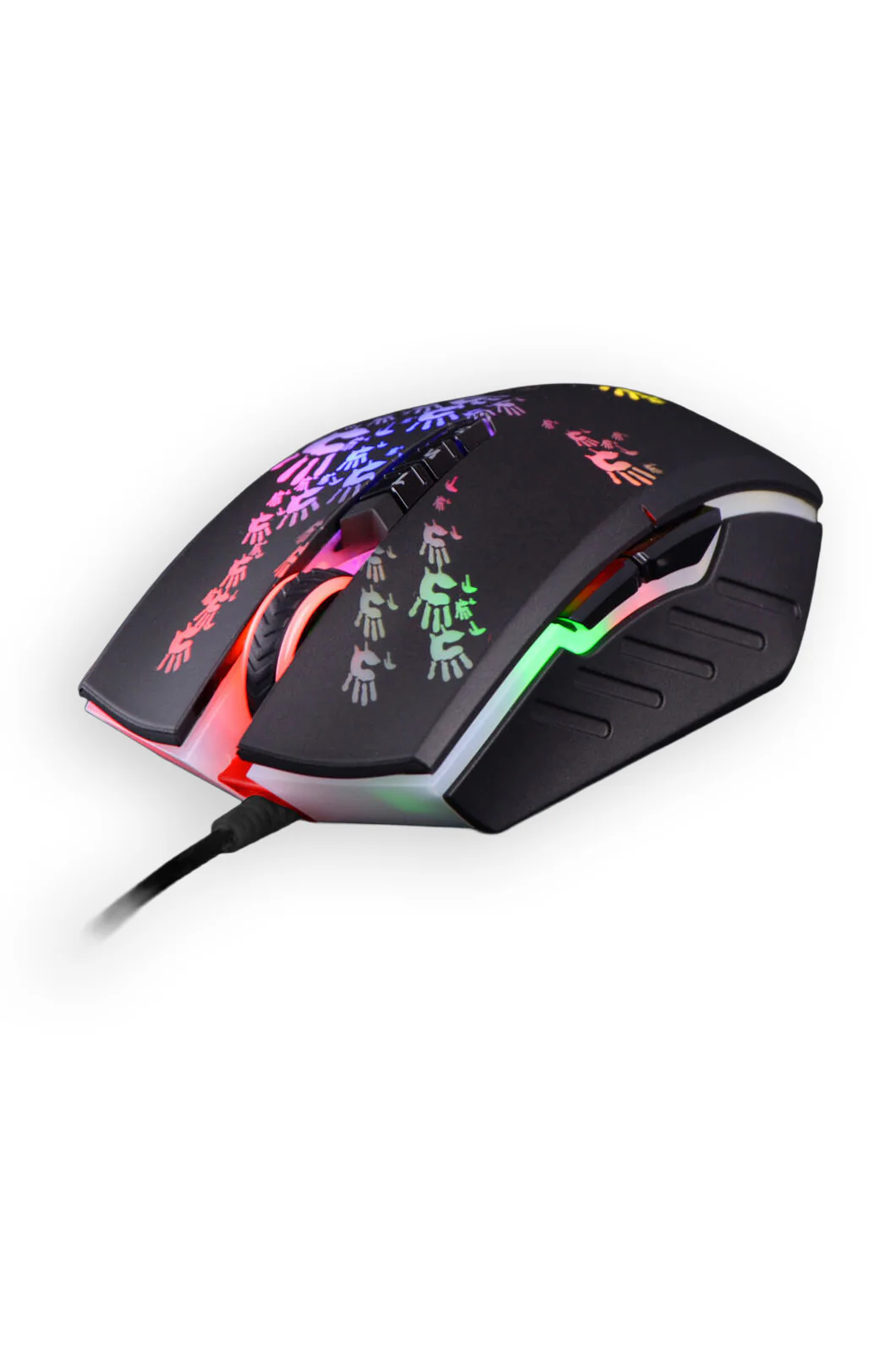 Bloody A60 Light Strike Black Wired 6200 CPI Optical Gaming Mouse - Image 3