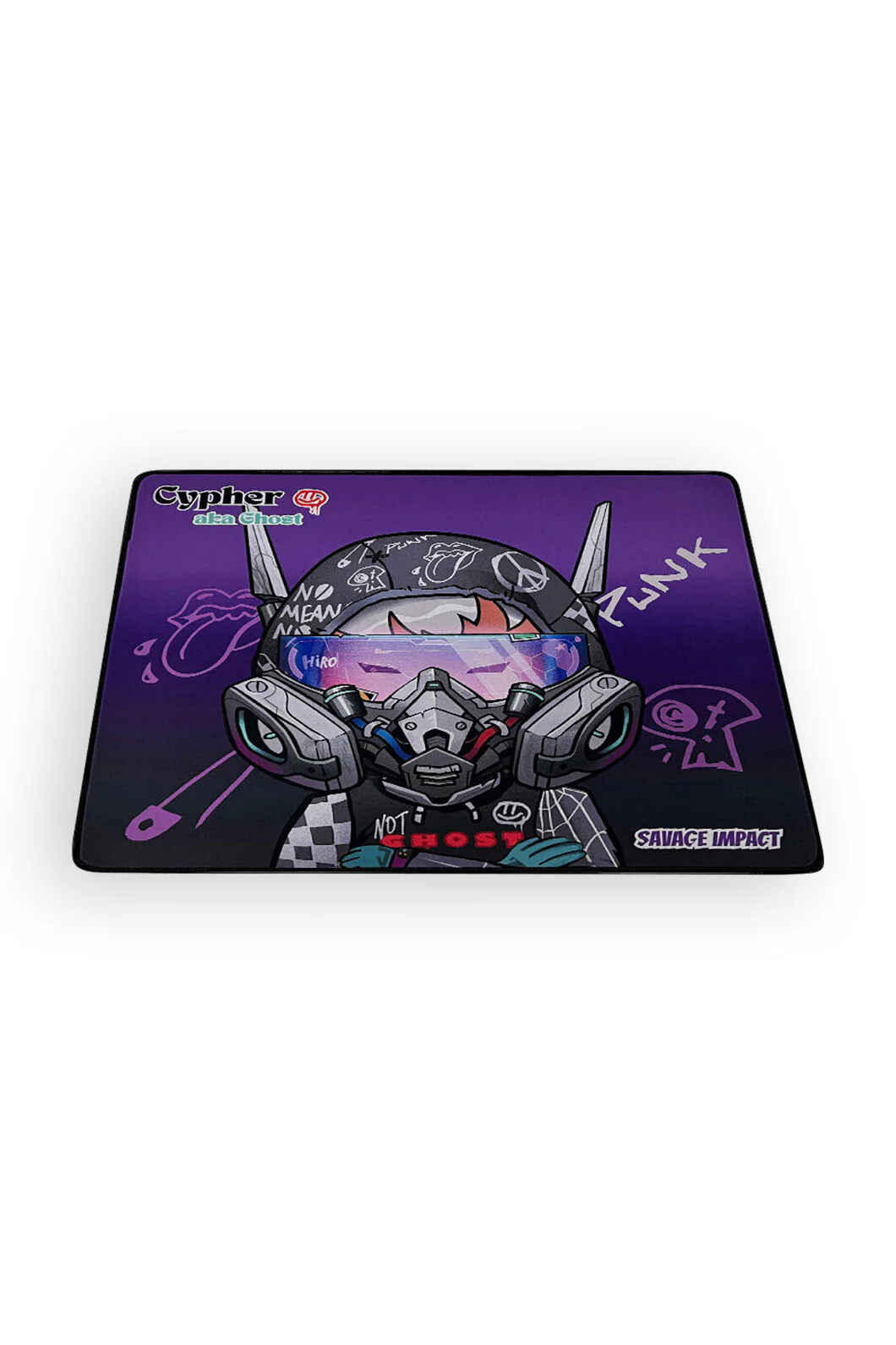 Bloody BP-45W Cypher Ghost Large Waterproof Smooth Surface Gaming Mouse Pad - Image 2