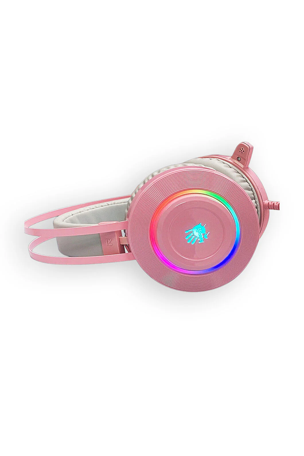 Bloody G521 Pink Over-Ear Virtual 7.1 USB Wired Gaming Headset - Image 3