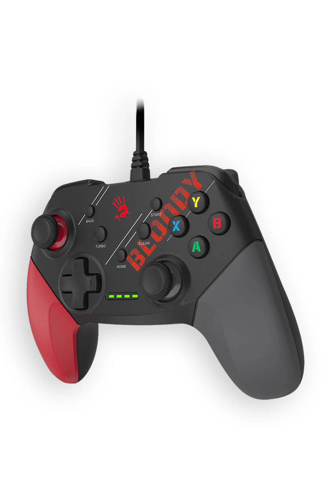 Bloody GP30 Sports Red USB Wired Gamepad Controller - Image 2