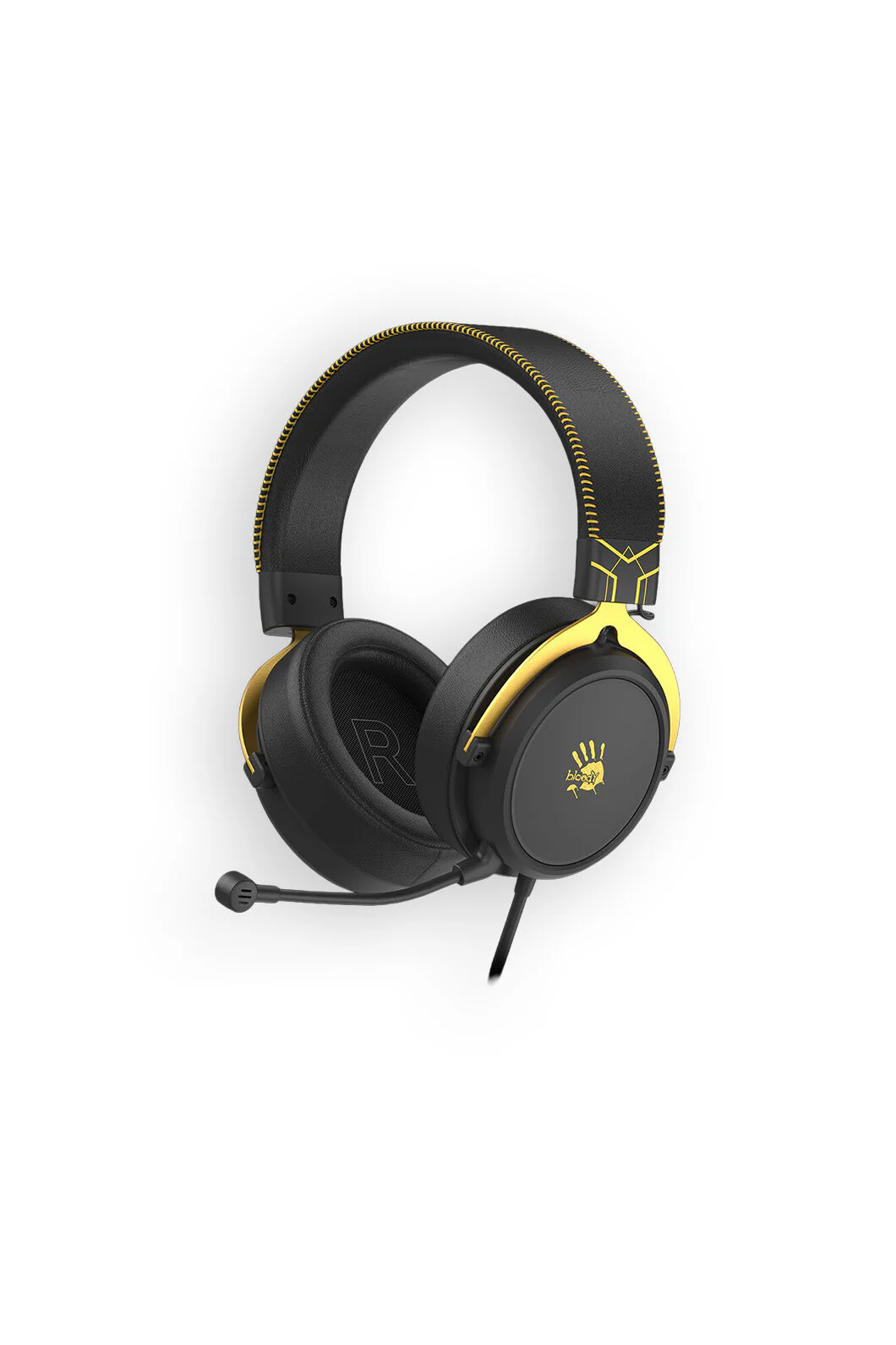 Bloody M590i Sports Lime USB Wired 7.1 Surround Gaming Headphone