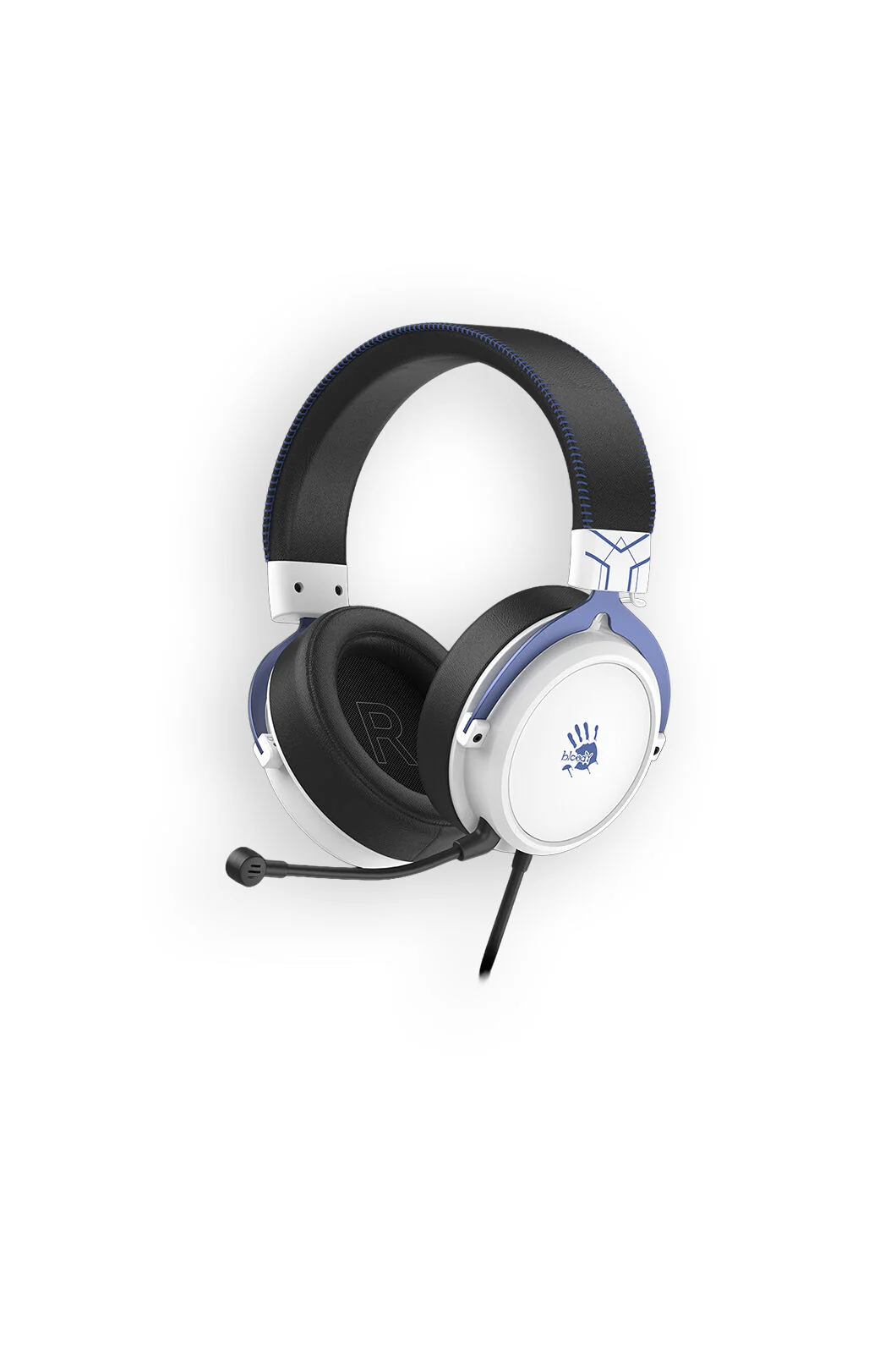 Bloody M590i Sports Navy USB Wired 7.1 Surround Gaming Headphone