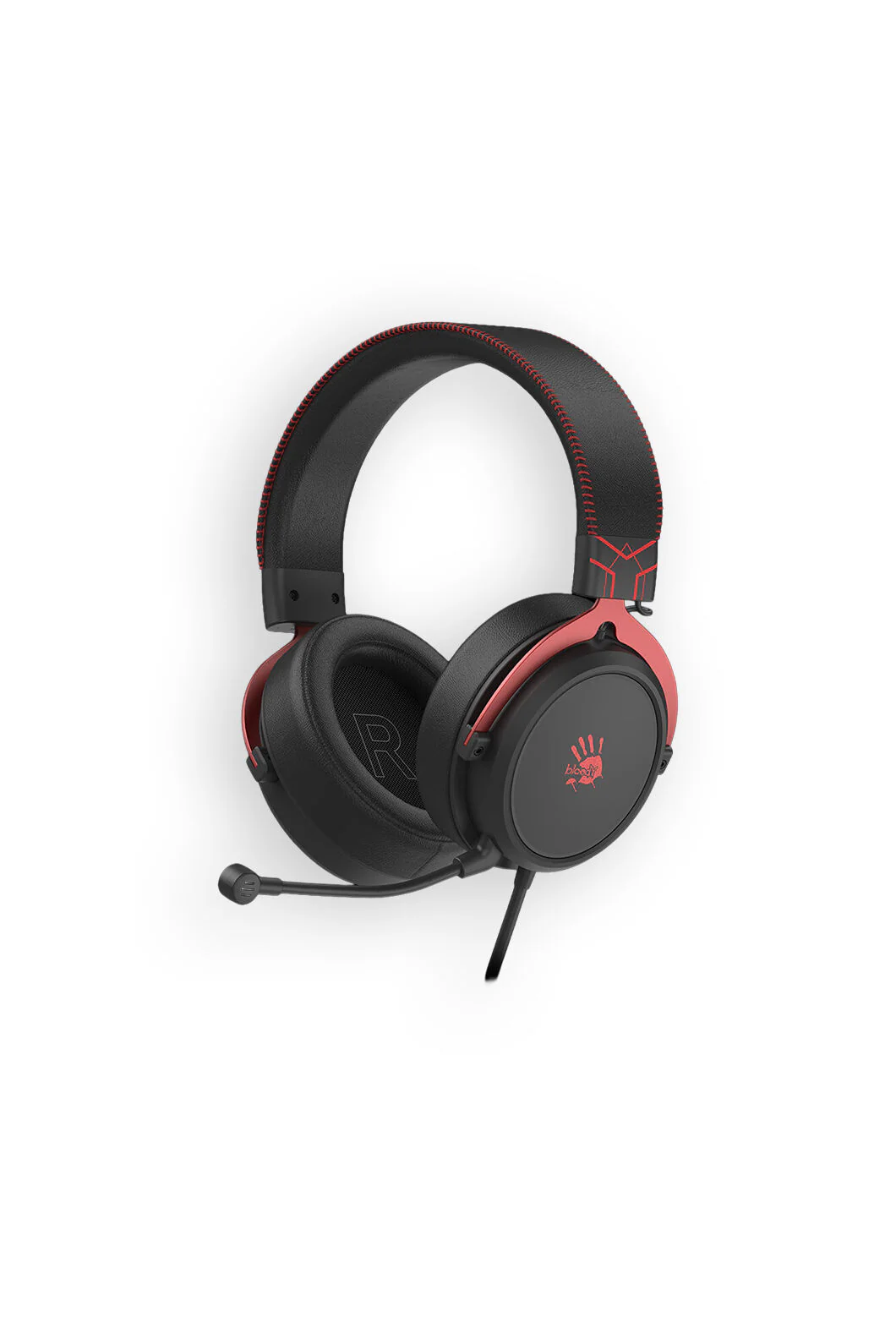 Bloody M590i Sports Red USB Wired 7.1 Surround Gaming Headphone