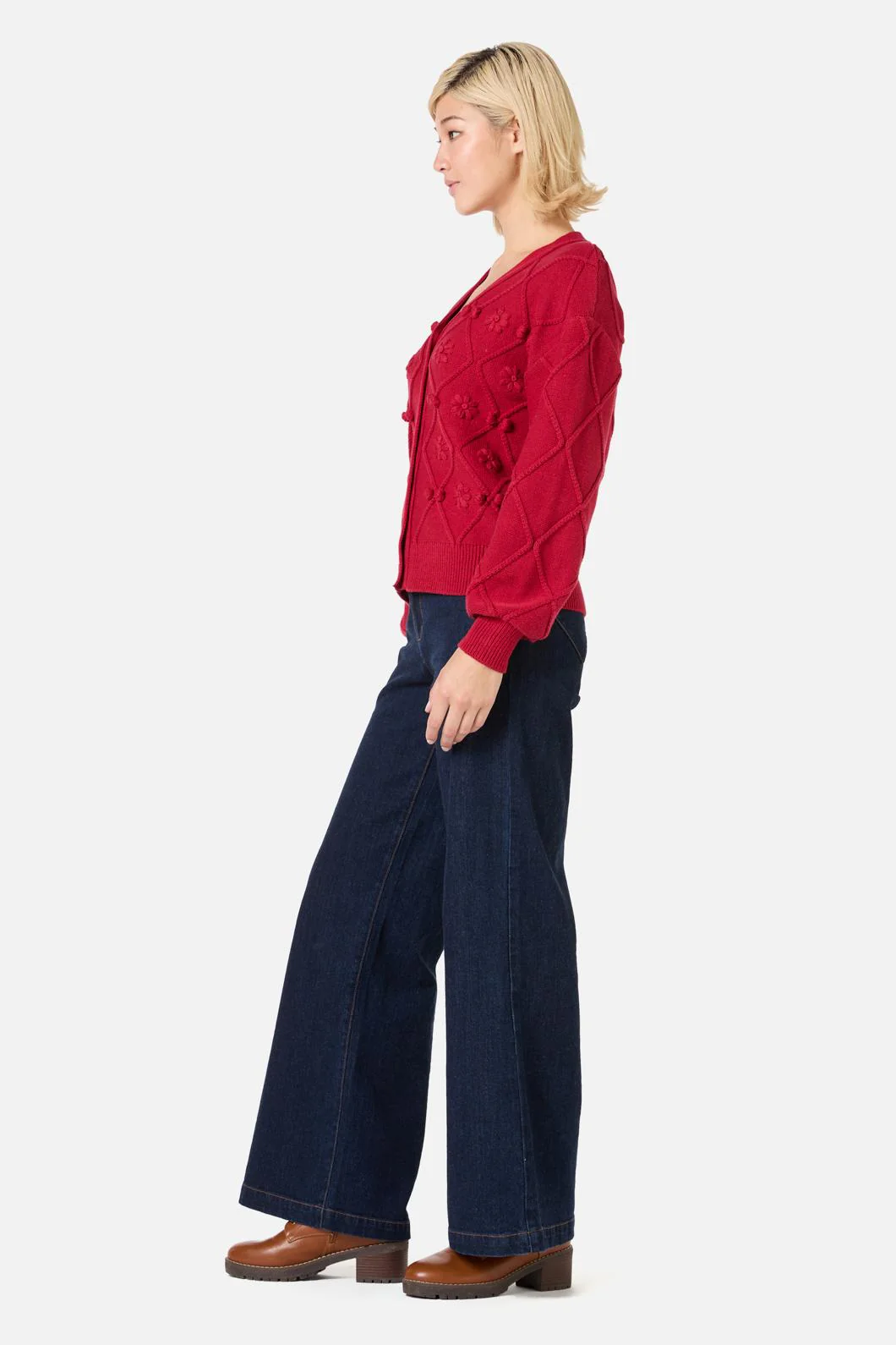 Bloom Embroidered Cardigan - Image 3