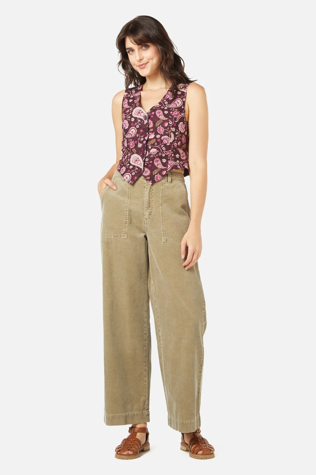 Boho Paisley Vest - Image 2