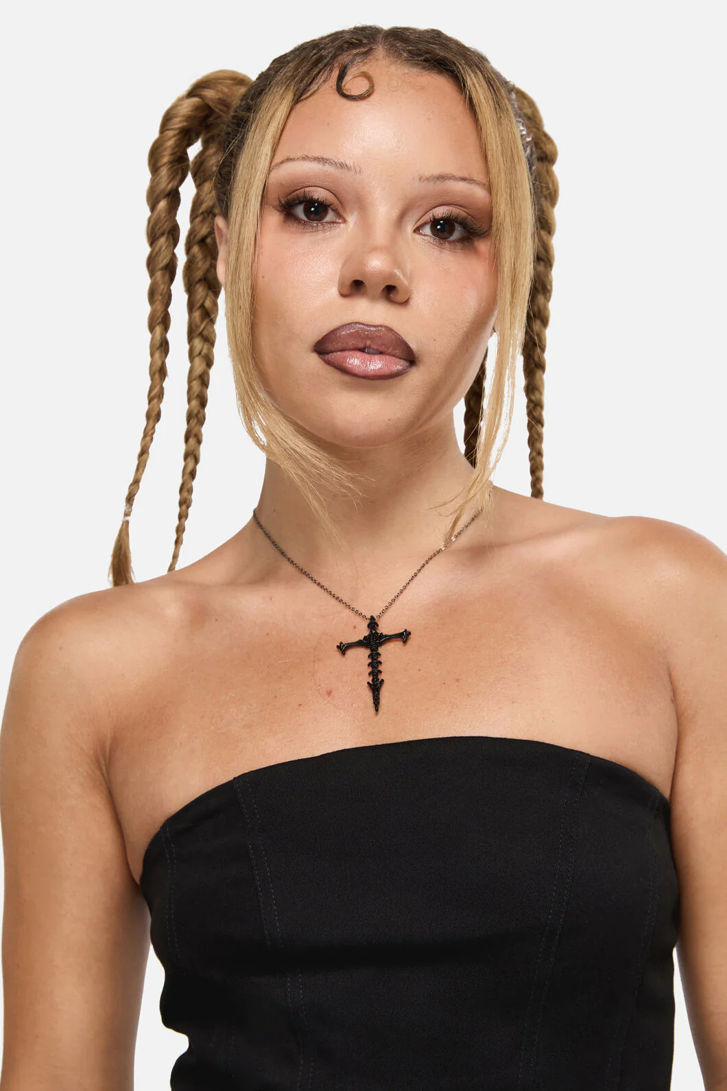 Boney Cross Pendant