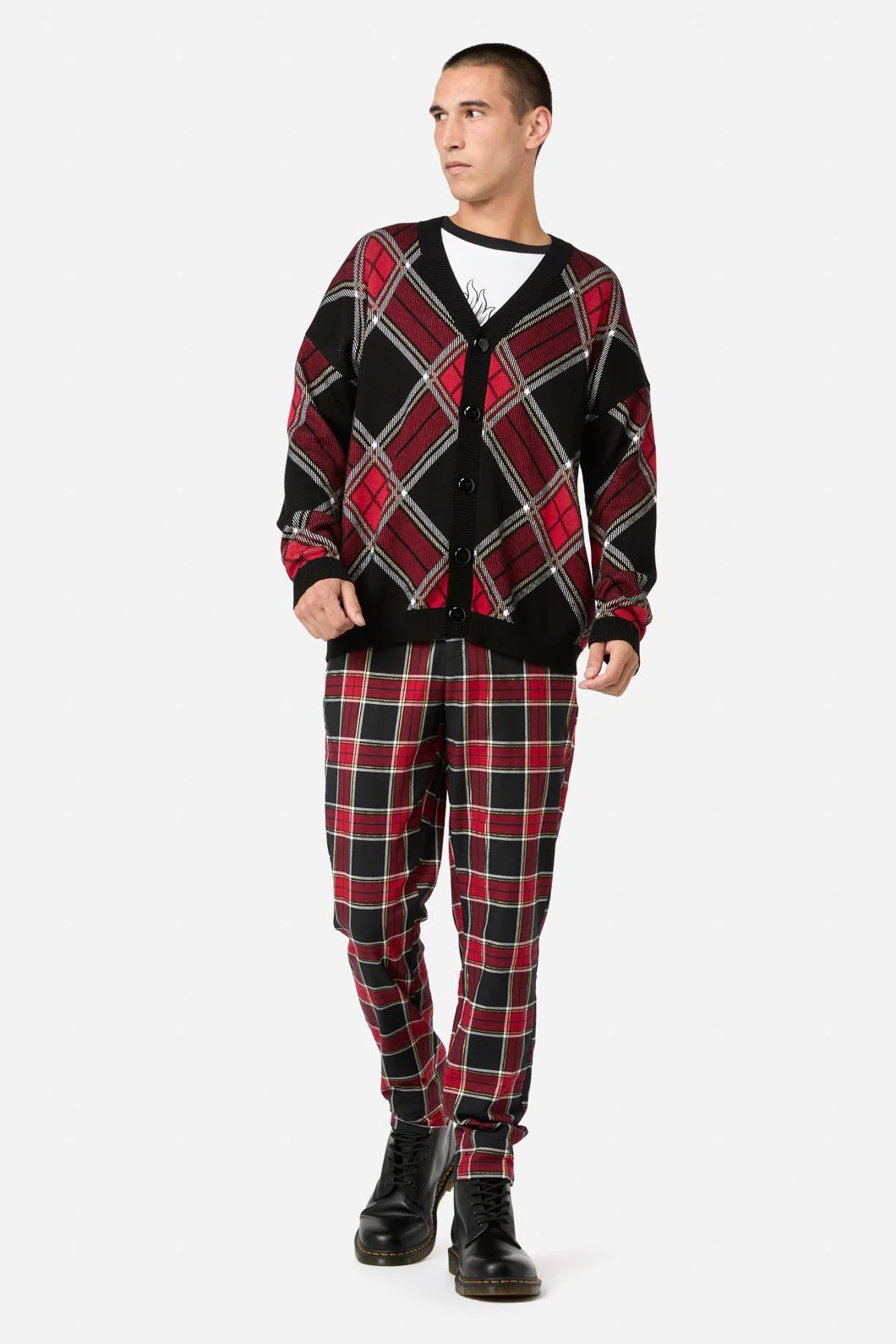 Boundless Tartan Cardi - Image 8