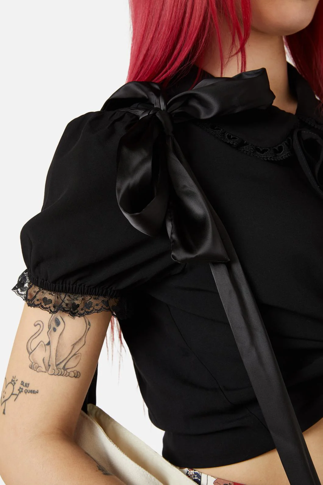 Bow Handle Bag - Image 4