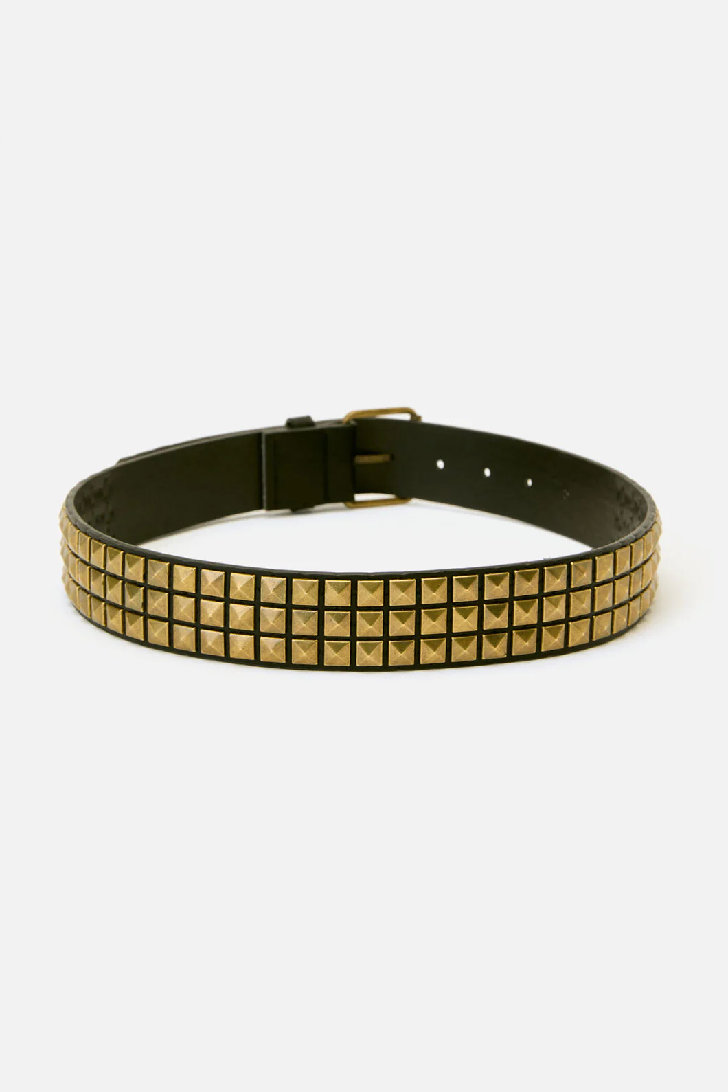 Brass Pyramid Stud Belt - Image 7