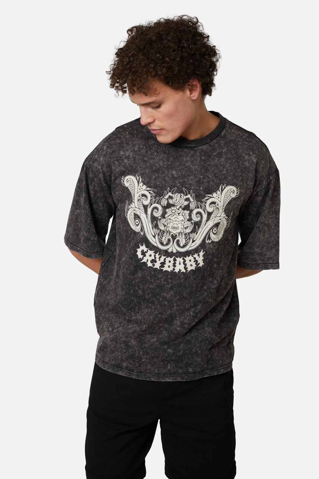 Break Their Hearts Acid Wash Tee - Image 5