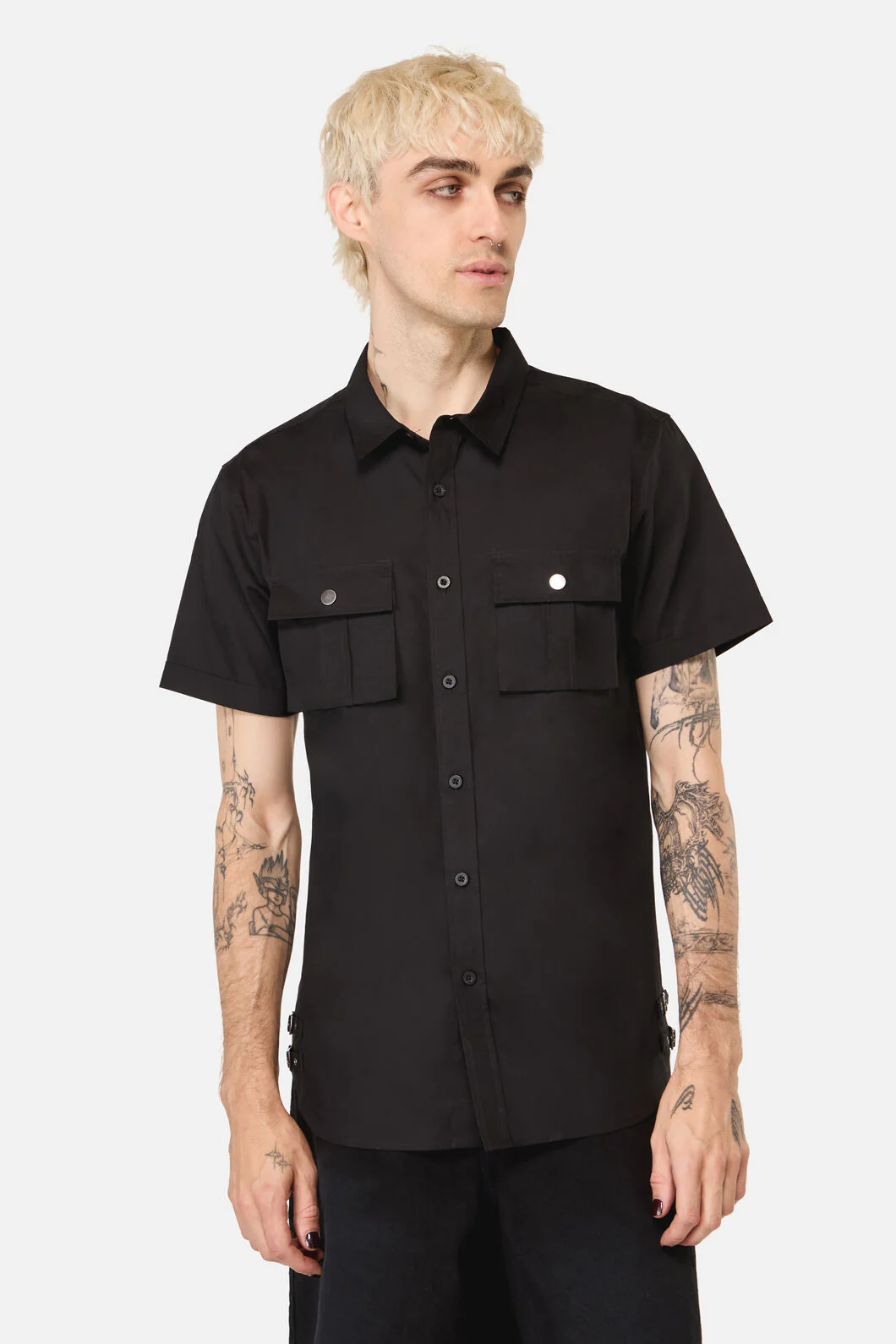 Buckled Goth Shirt - Image 2