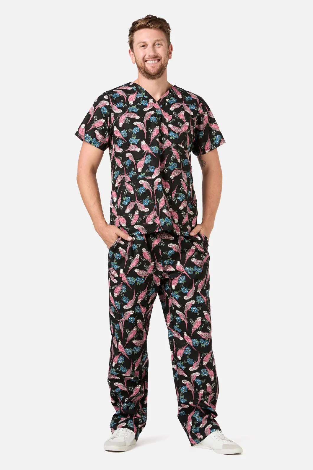 Budgie Love Scrub Set - Image 2