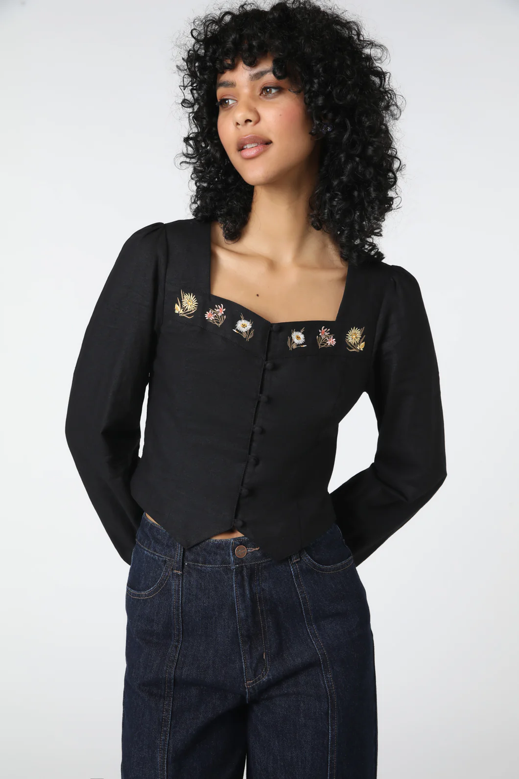 Native Blooms Top