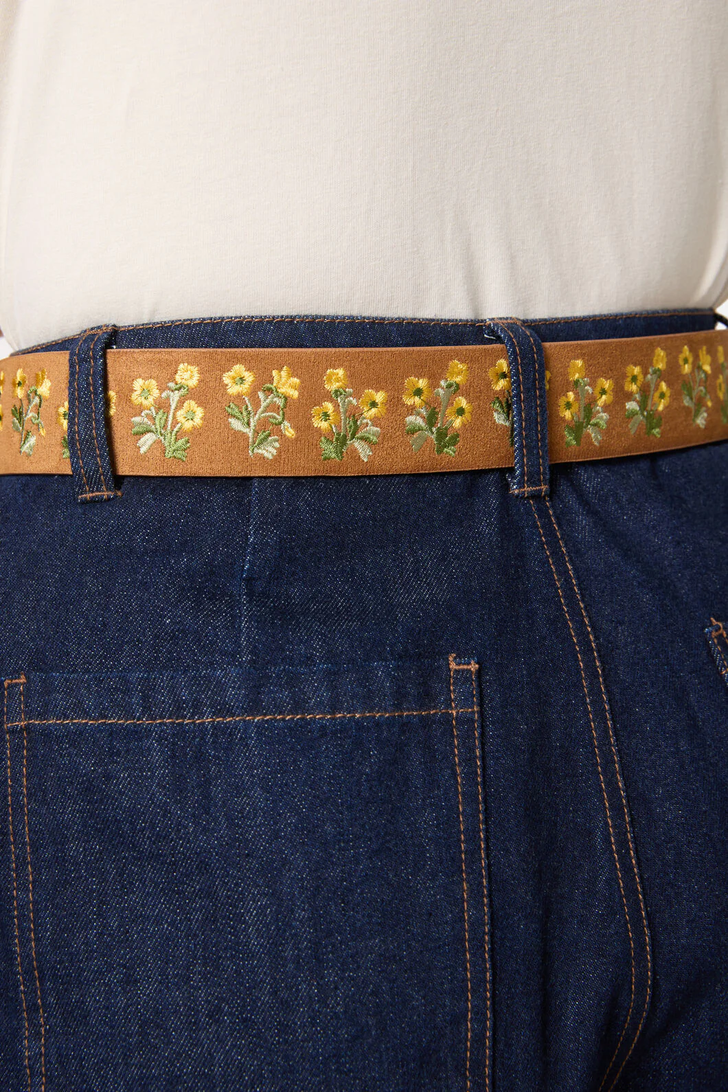 Buttercup Embroidery Belt - Image 3