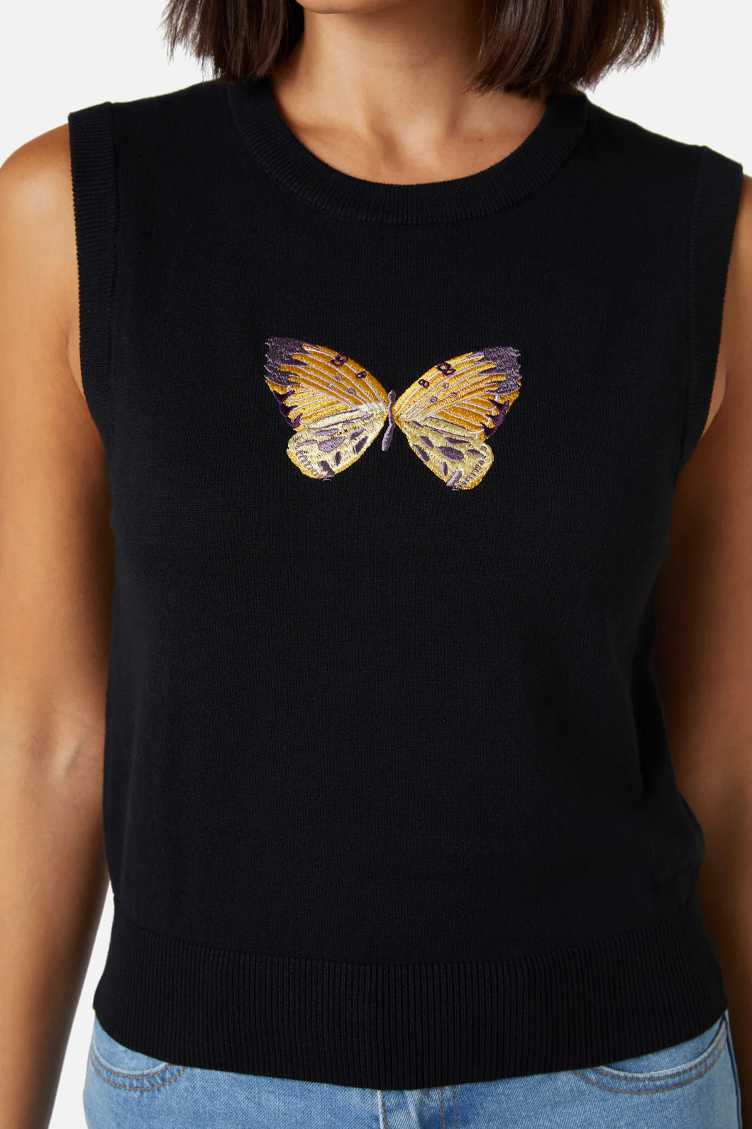 Butterfly Emb Vest - Image 5